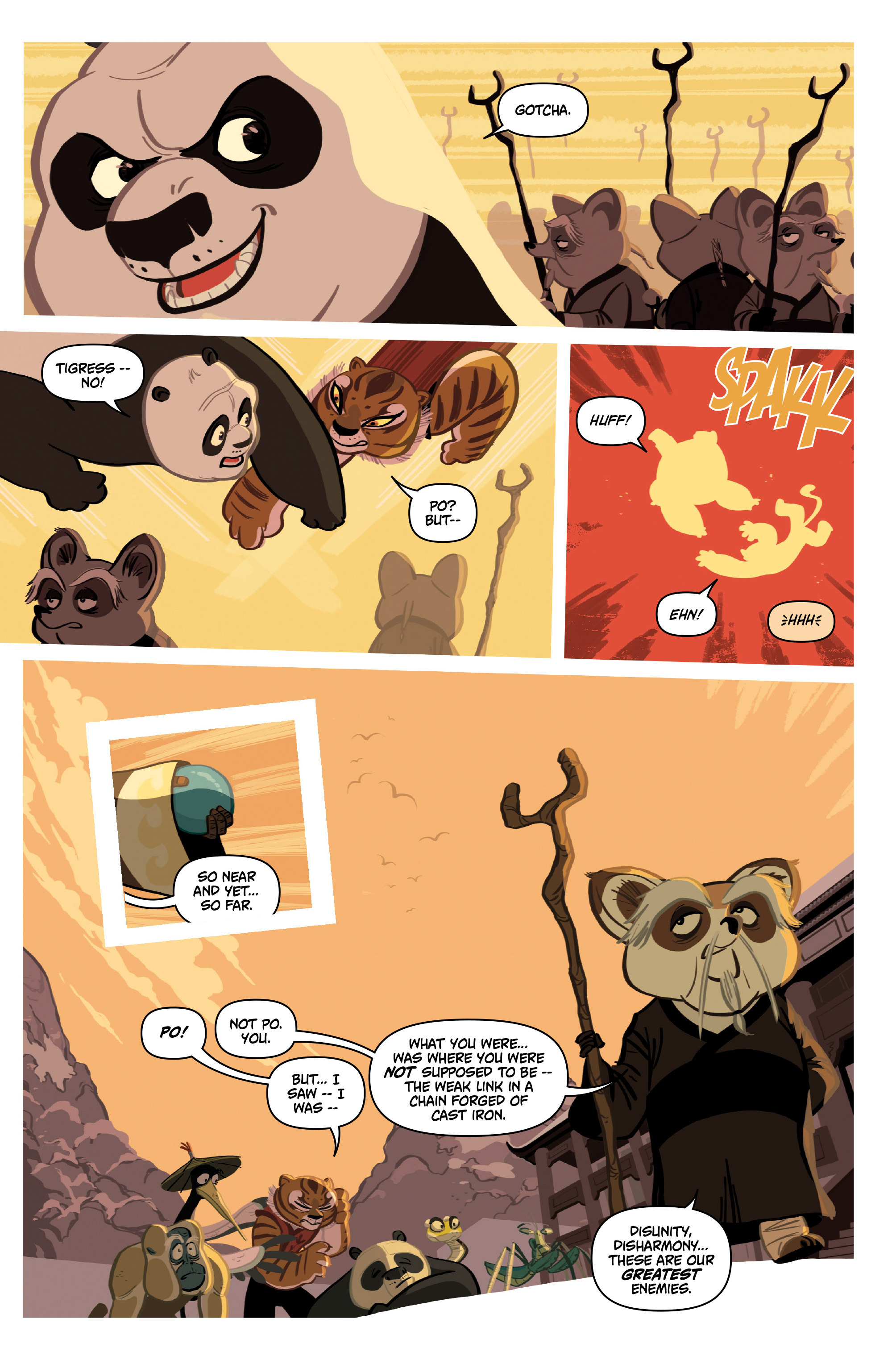 Read online DreamWorks Kung Fu Panda comic -  Issue #4 - 8