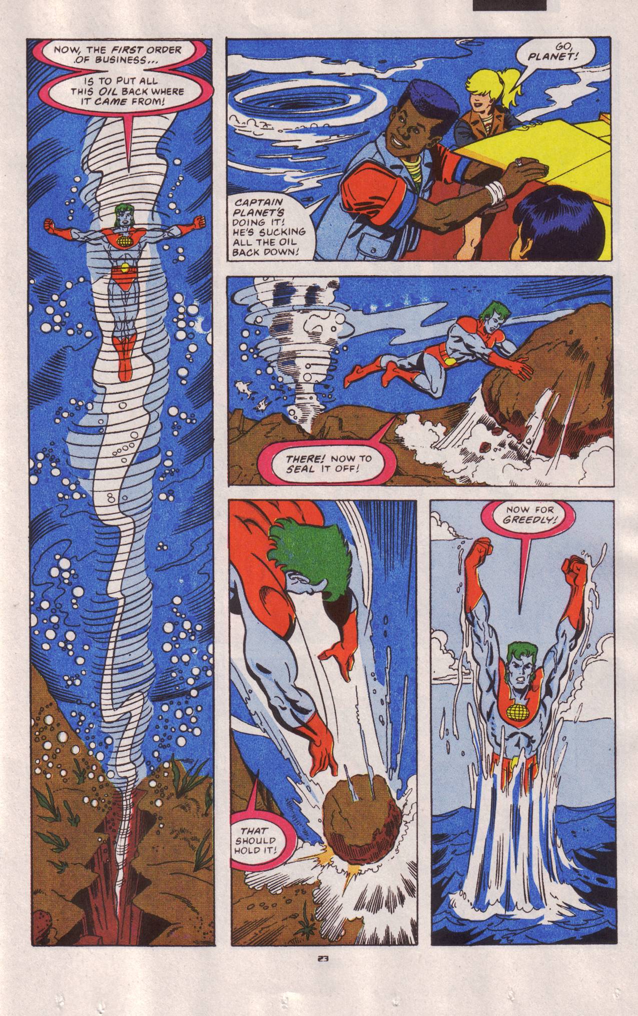 Captain Planet and the Planeteers 1 Page 17