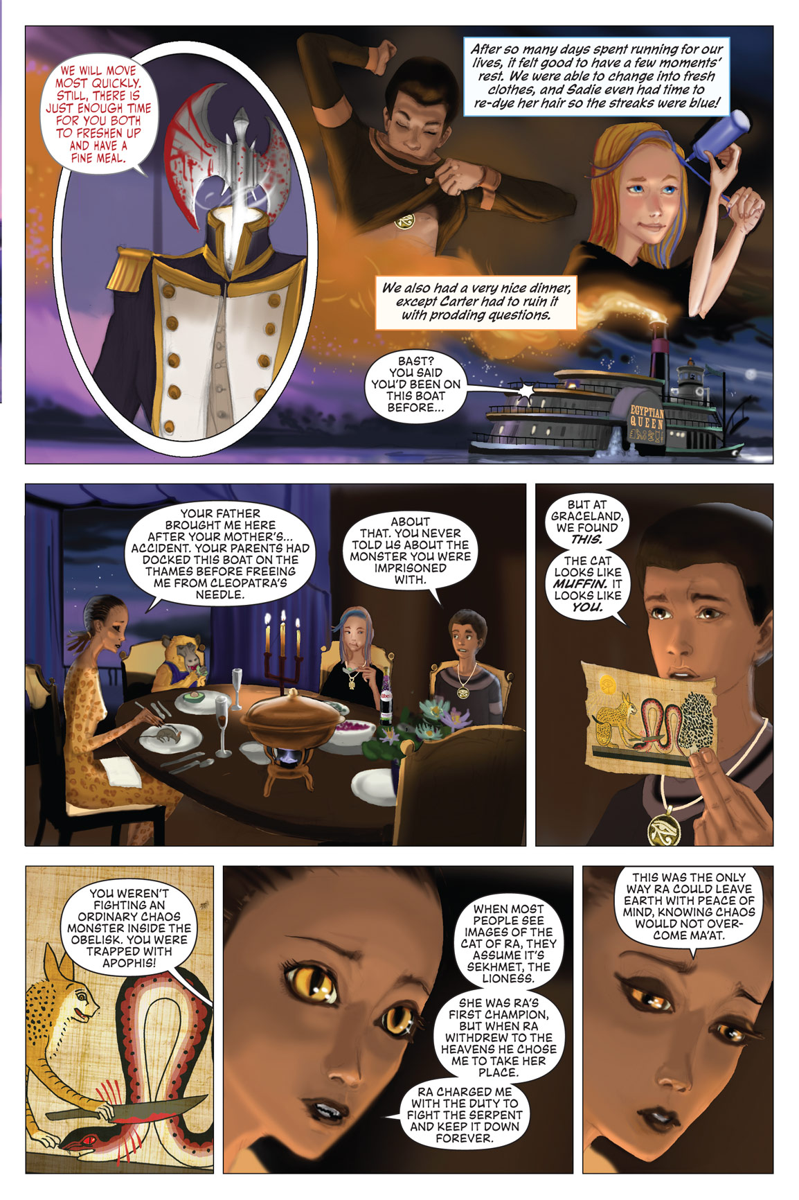 Read online The Kane Chronicles comic -  Issue # TPB 1 - 115