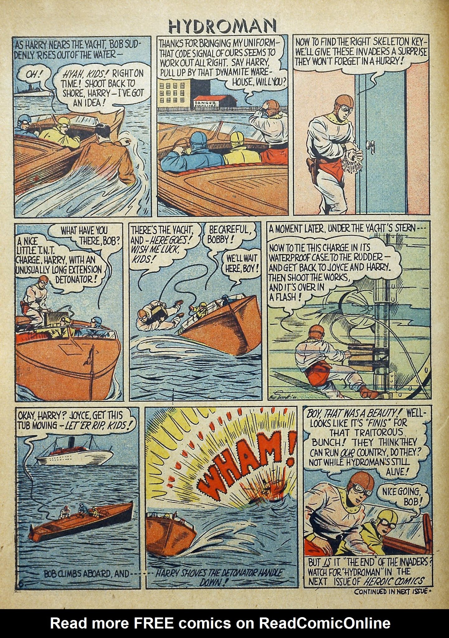 Read online Reg'lar Fellers Heroic Comics comic -  Issue #4 - 8