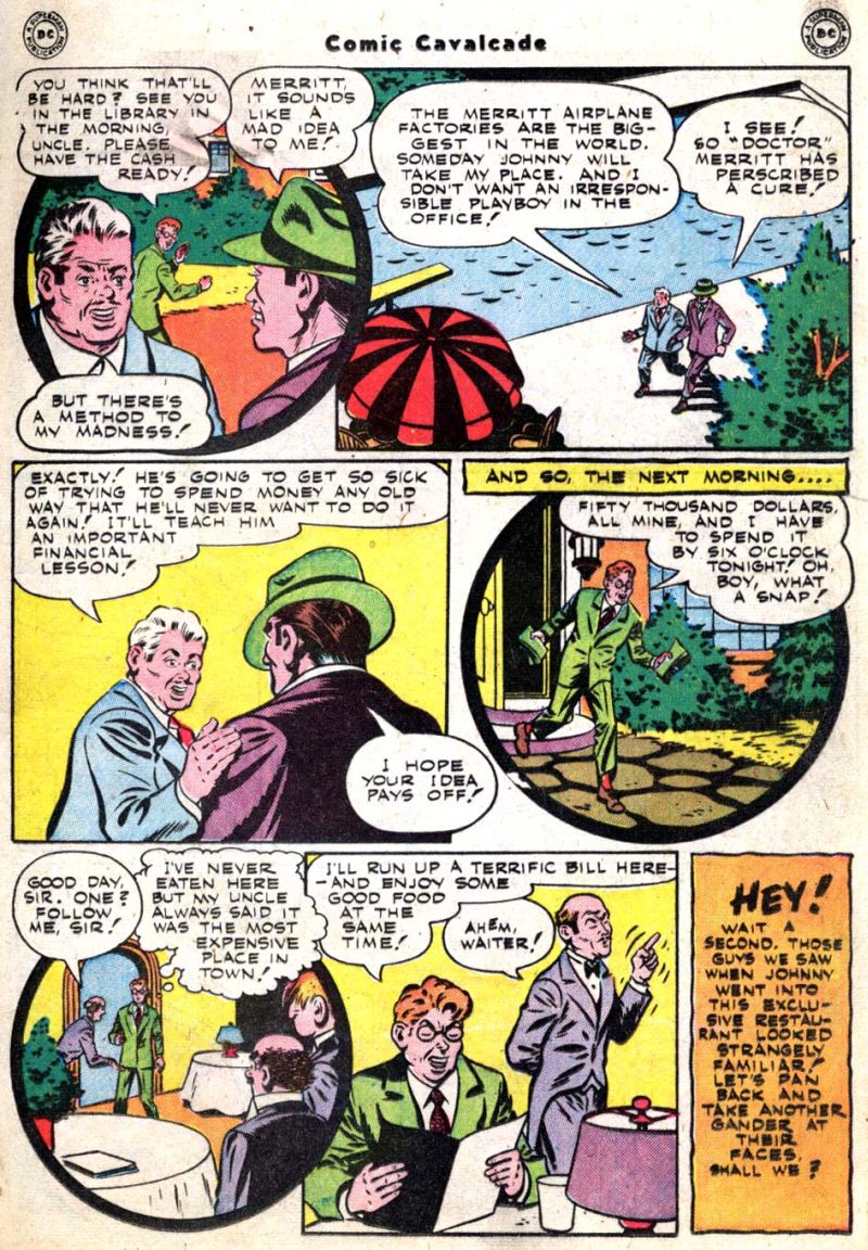 Read online Comic Cavalcade comic -  Issue #15 - 29