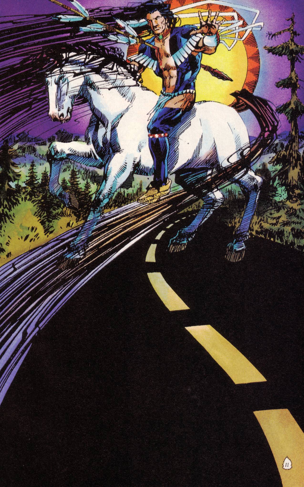 Read online Shaman's Tears comic -  Issue #9 - 10