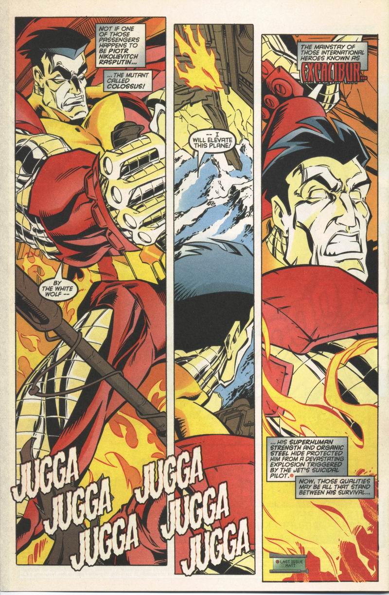 Read online Excalibur (1988) comic -  Issue #112 - 5