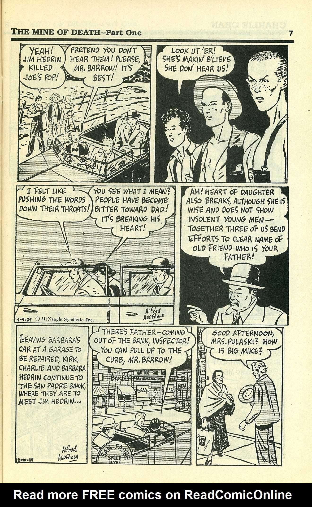 Read online Charlie Chan comic -  Issue #1 - 9