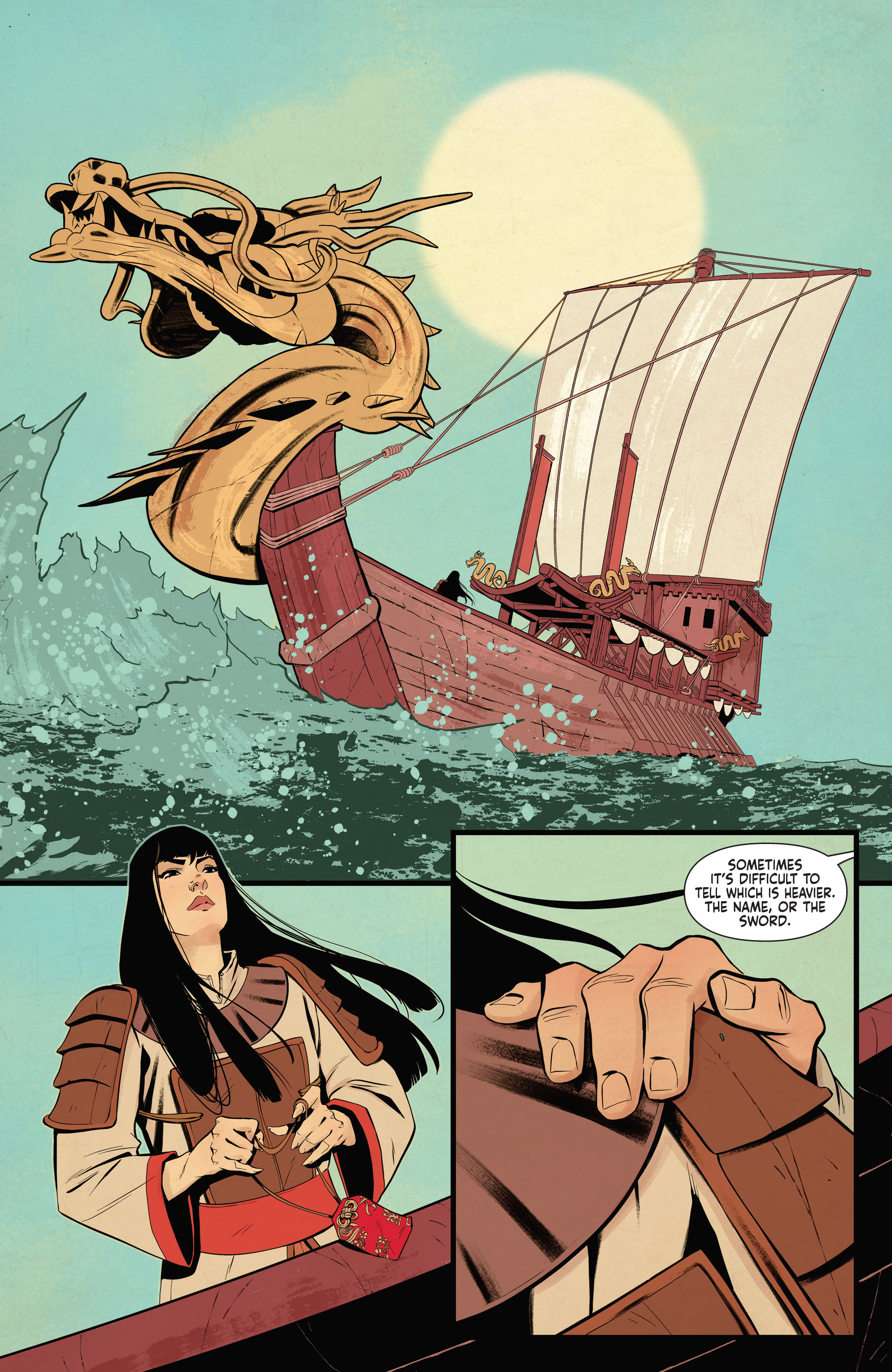 Read online Samurai Sonja comic -  Issue #1 - 8