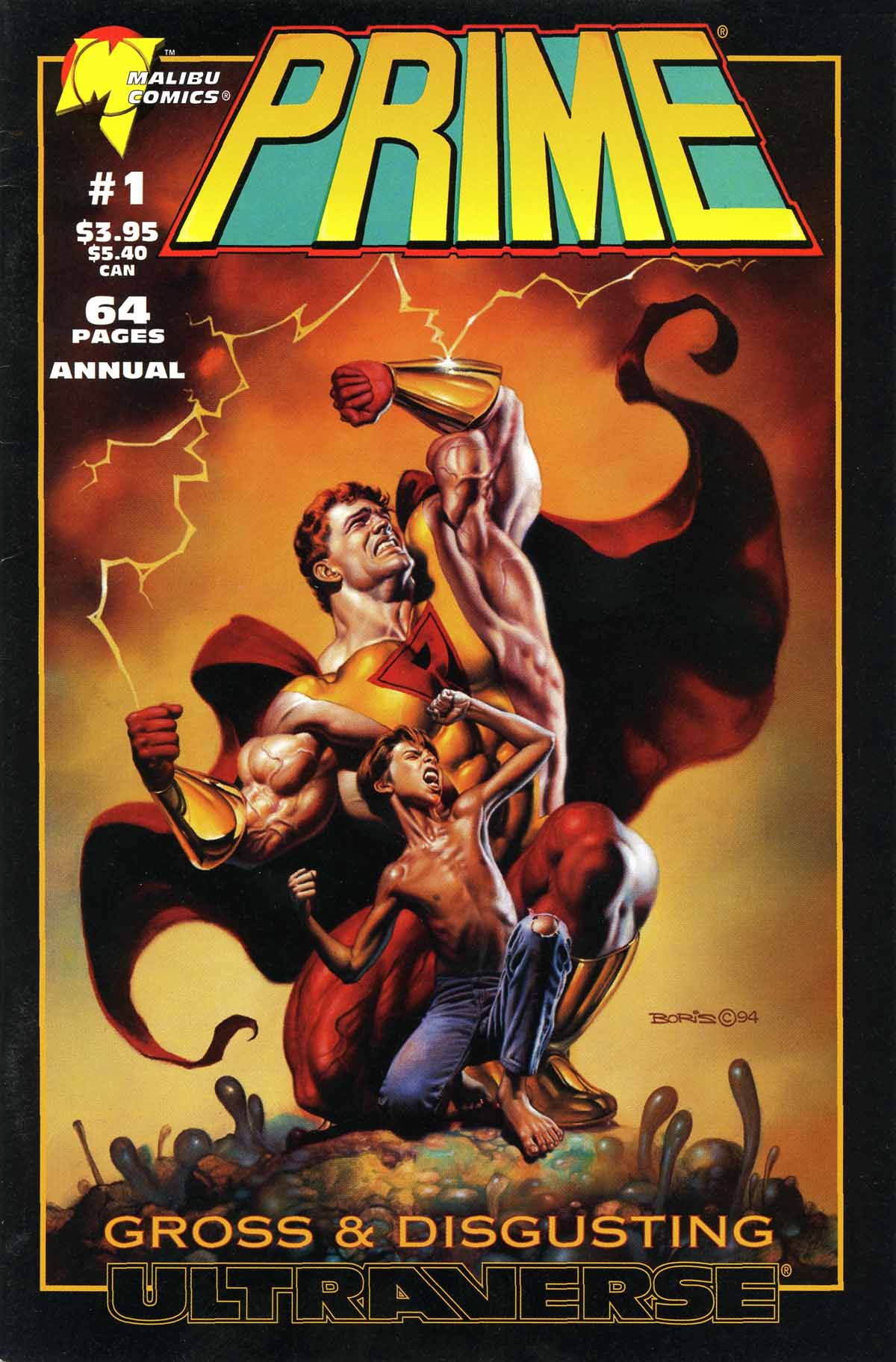 Read online Prime: Gross and Disgusting comic -  Issue # Full - 1