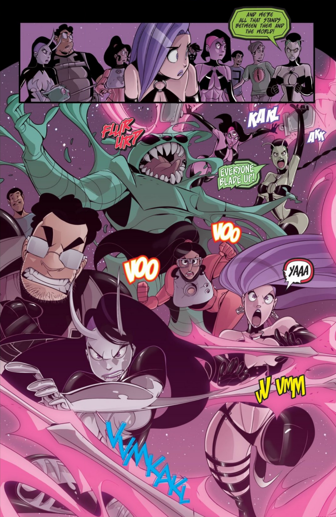 Read online Vampblade Season 4 comic -  Issue #9 - 4