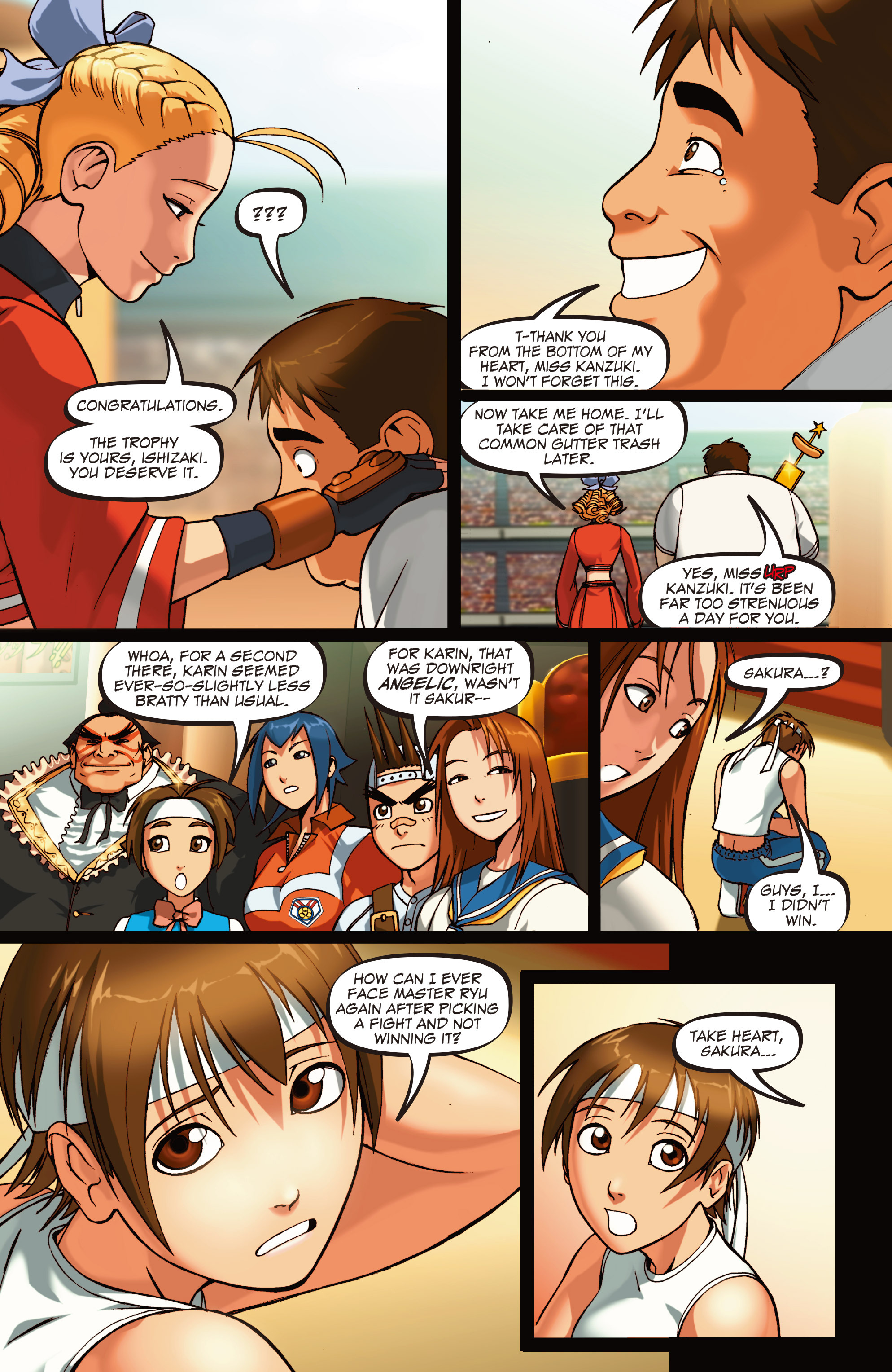 Read online Street Fighter Legends: Sakura comic -  Issue #4 - 16