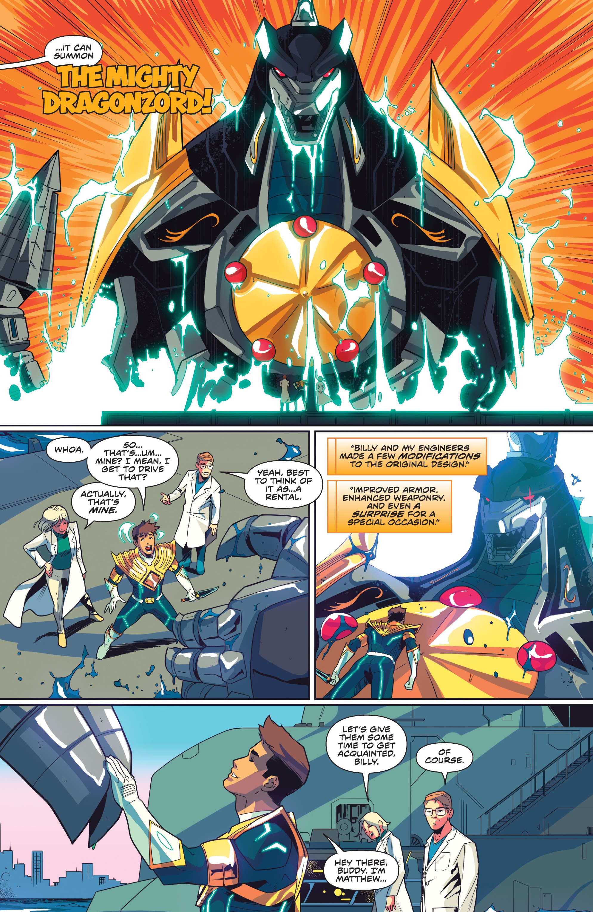 Read online Mighty Morphin comic -  Issue #5 - 16