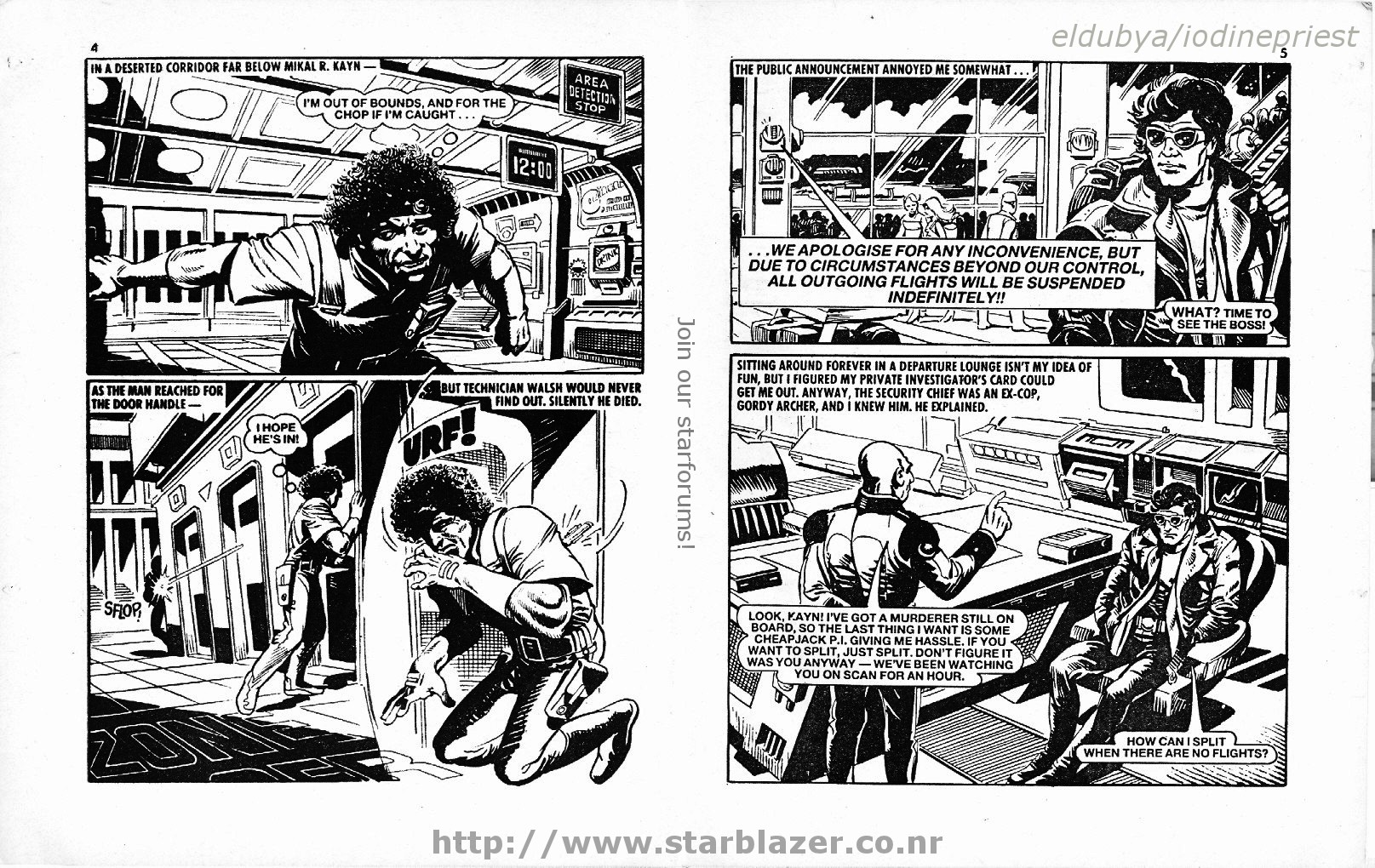 Read online Starblazer comic -  Issue #173 - 4
