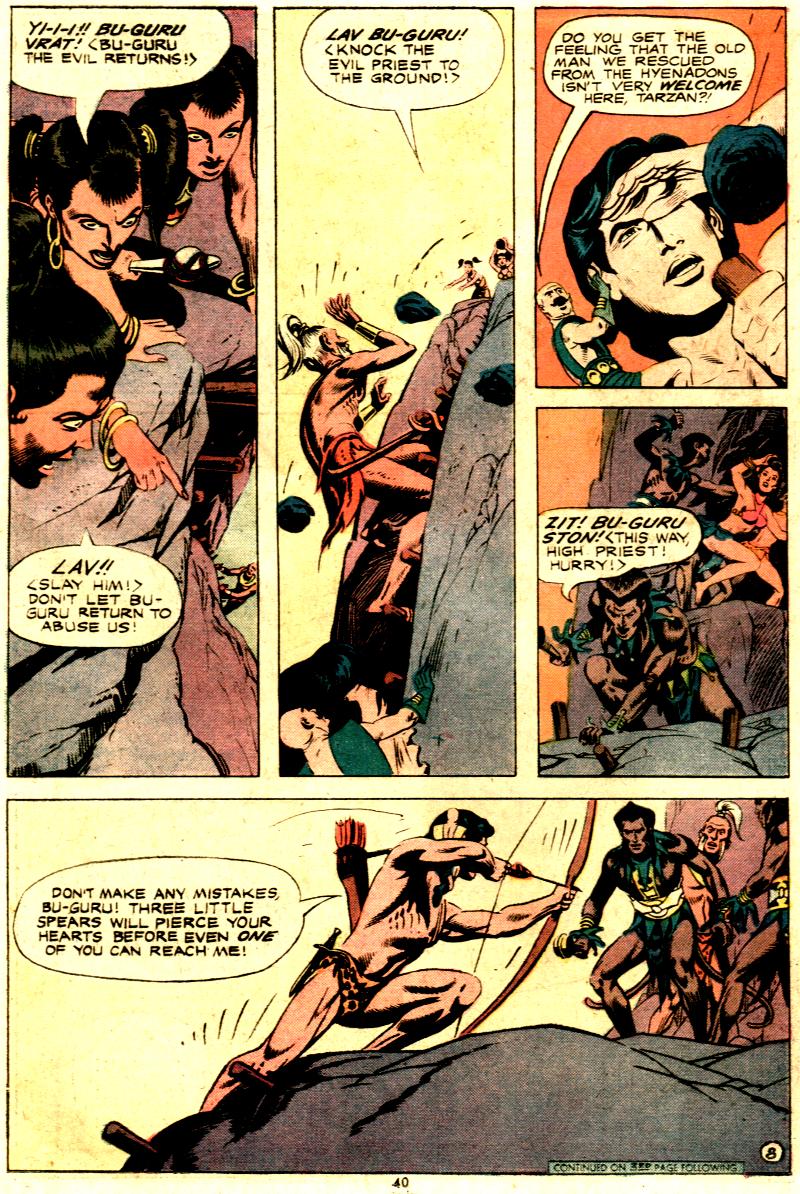 Read online Tarzan (1972) comic -  Issue #232 - 37