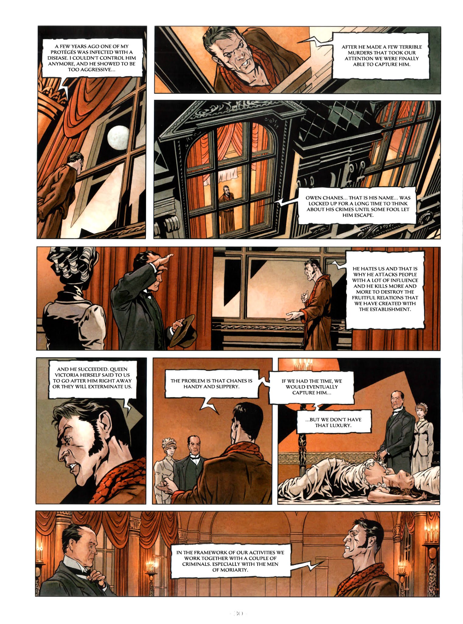 Read online Sherlock Holmes and the Vampires of London comic -  Issue # TPB - 31