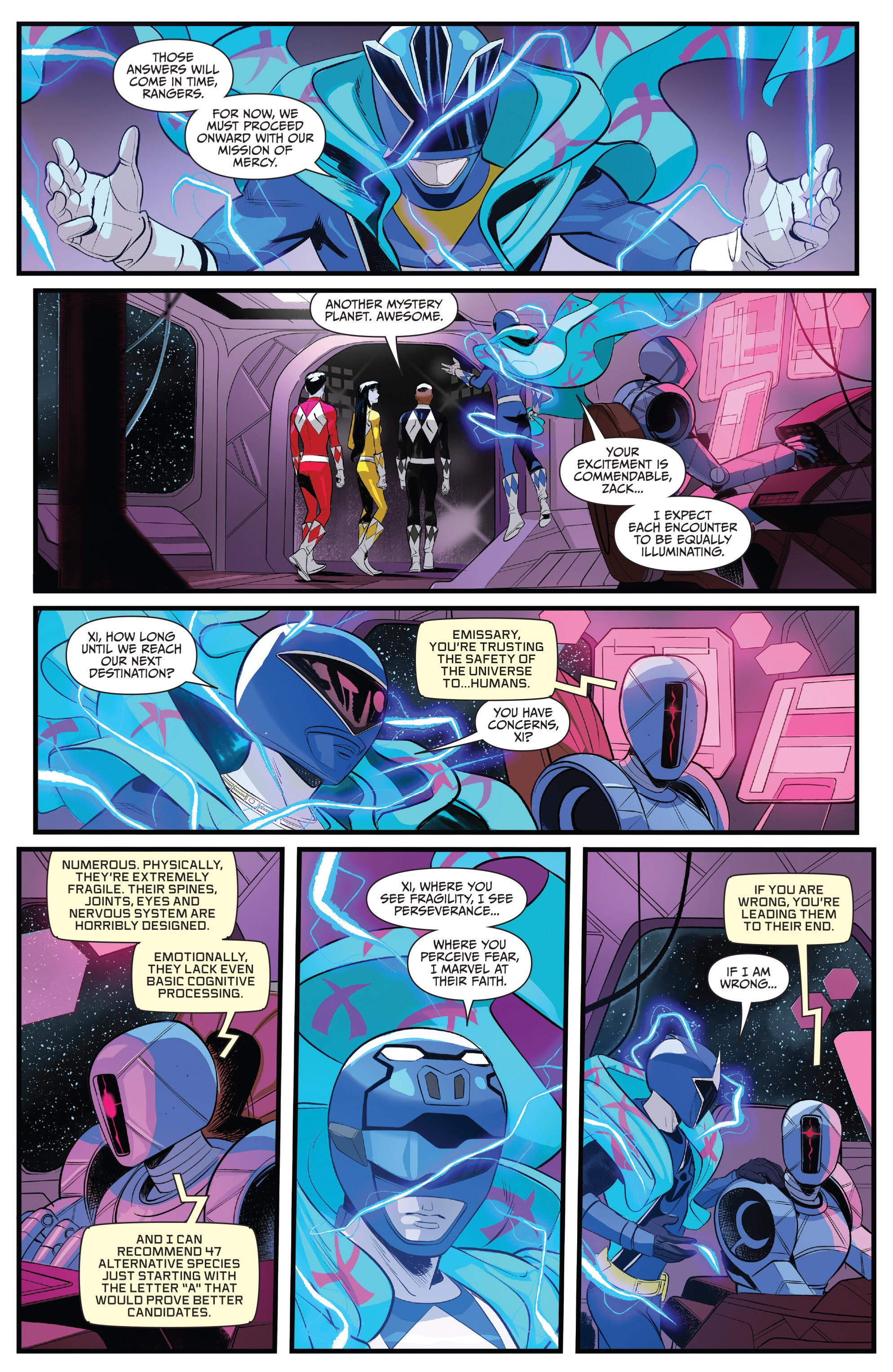 Read online Saban's Go Go Power Rangers comic -  Issue #30 - 17