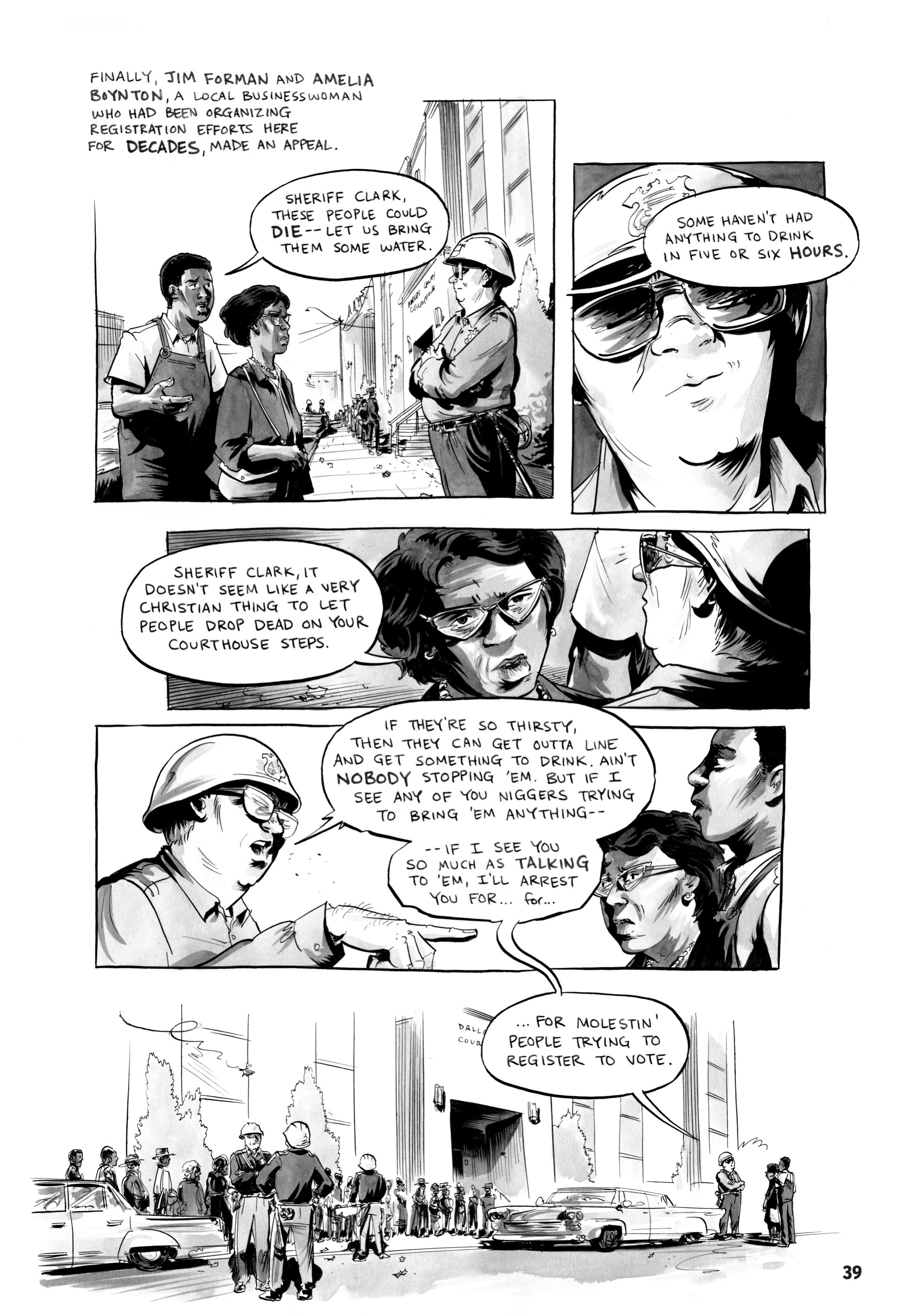 Read online March comic -  Issue #3 - 37