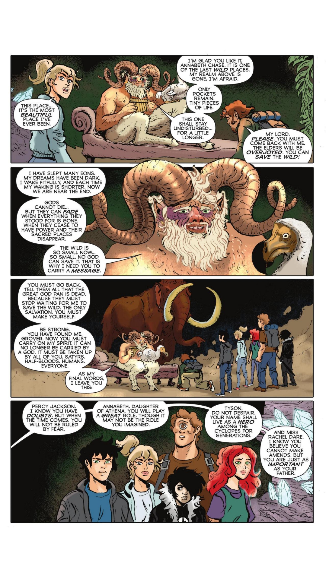 Read online Percy Jackson and the Olympians comic -  Issue # TPB 4 - 111
