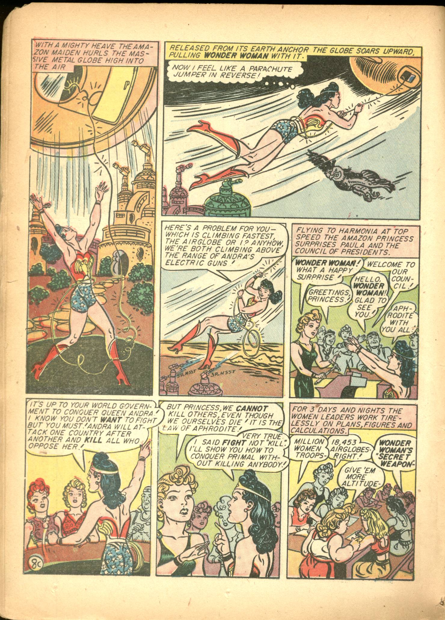 Read online Wonder Woman (1942) comic -  Issue #7 - 44