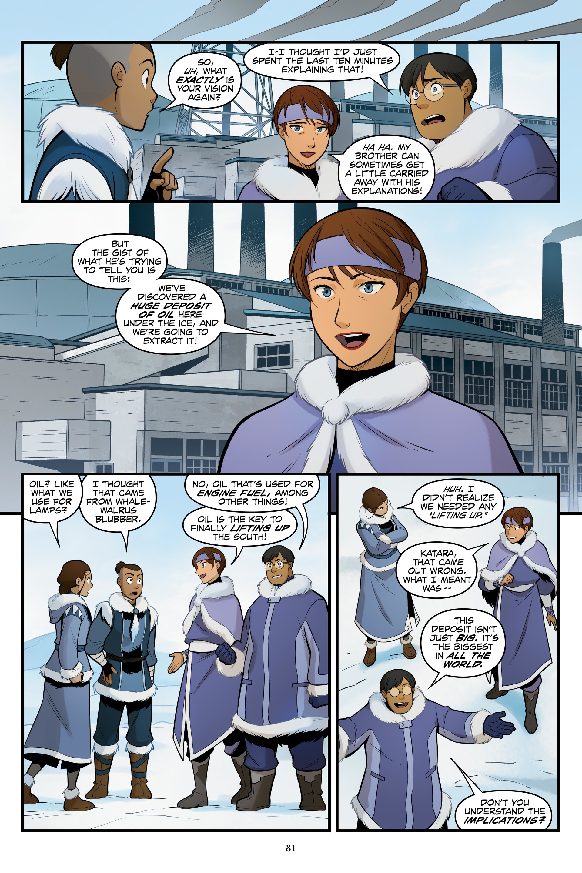 Read online Avatar: The Last Airbender--North and South Omnibus comic -  Issue # TPB (Part 1) - 80