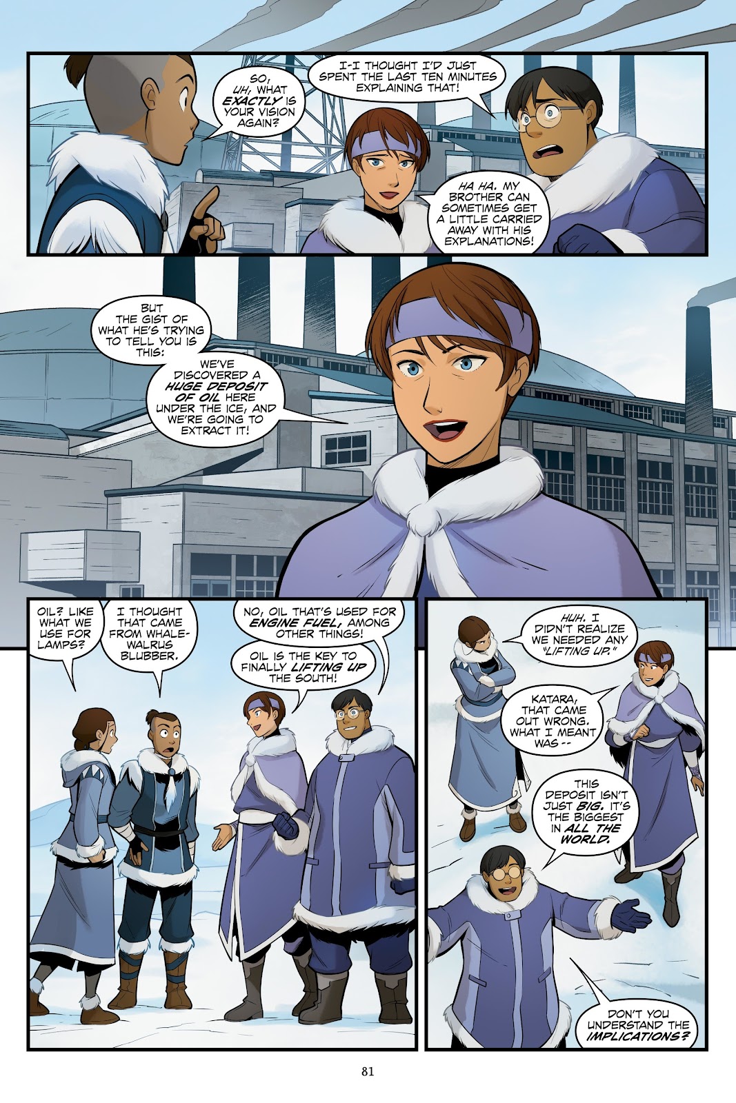 Avatar: The Last Airbender--North and South Omnibus issue TPB (Part 1) - Page 80