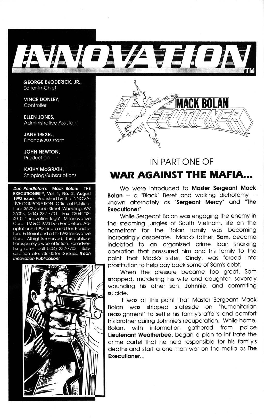 Read online Mack Bolan: The Executioner comic -  Issue #2 - 2