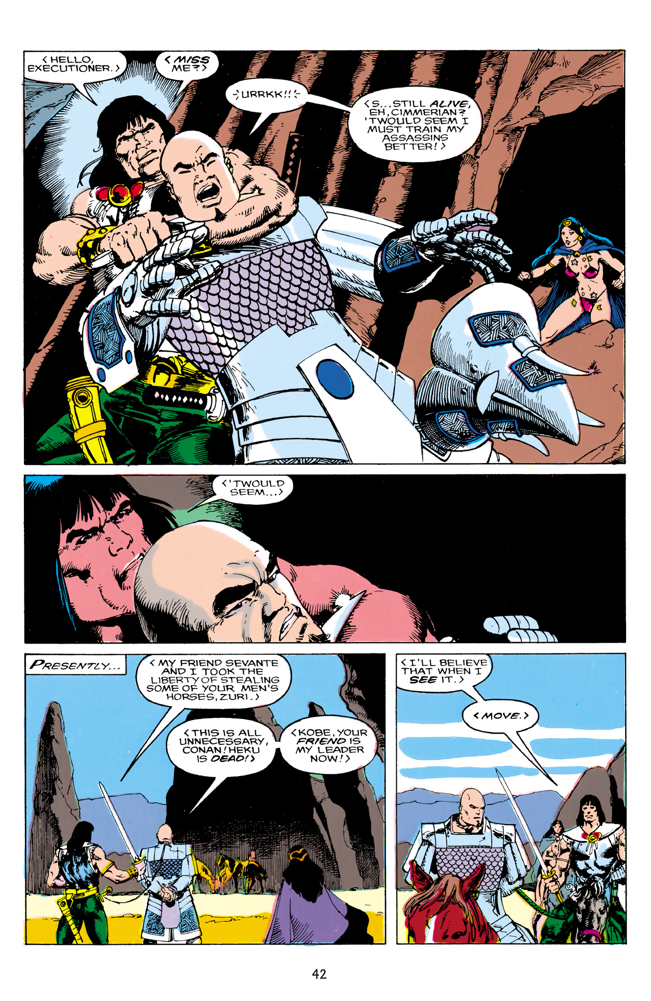 Read online The Chronicles of Conan comic -  Issue # TPB 27 (Part 1) - 42