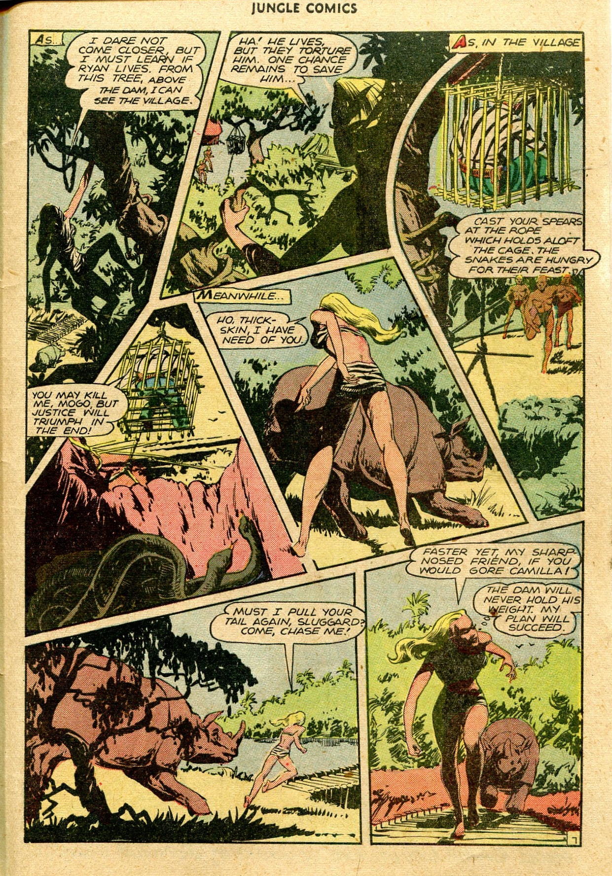 Read online Jungle Comics comic -  Issue #79 - 50
