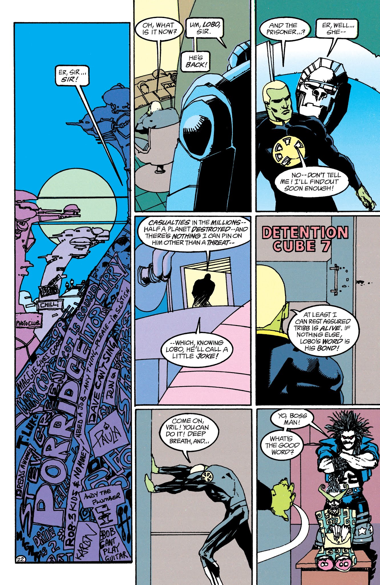 Read online Lobo by Keith Giffen & Alan Grant comic -  Issue # TPB 1 (Part 2) - 6