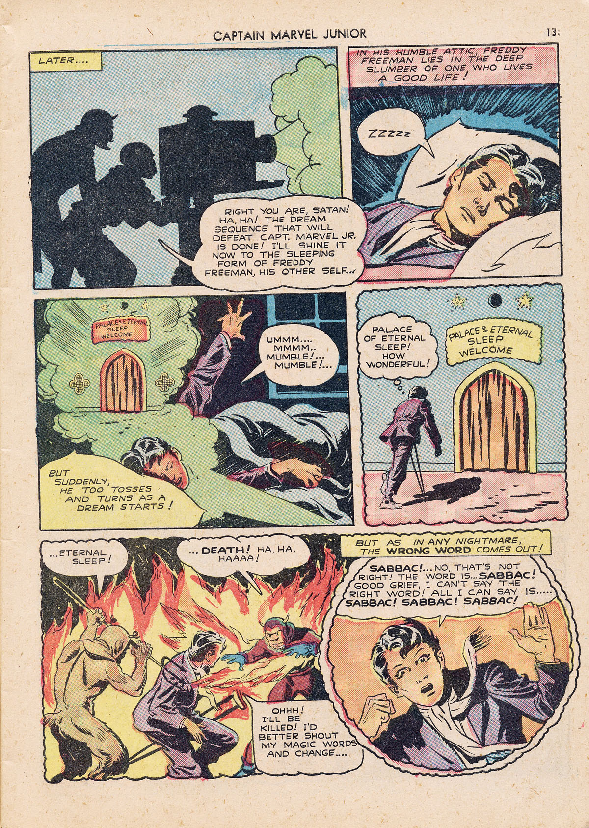 Read online Captain Marvel, Jr. comic -  Issue #6 - 12