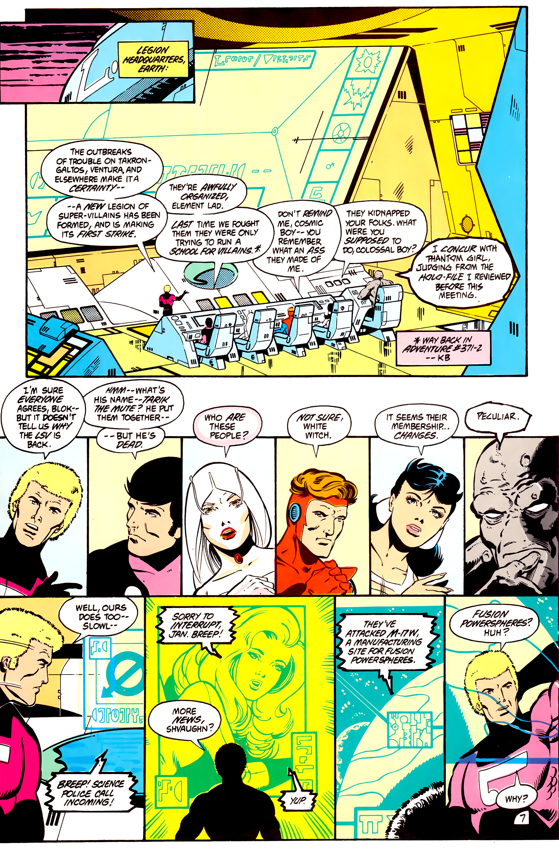 Read online Legion of Super-Heroes (1984) comic -  Issue #2 - 9
