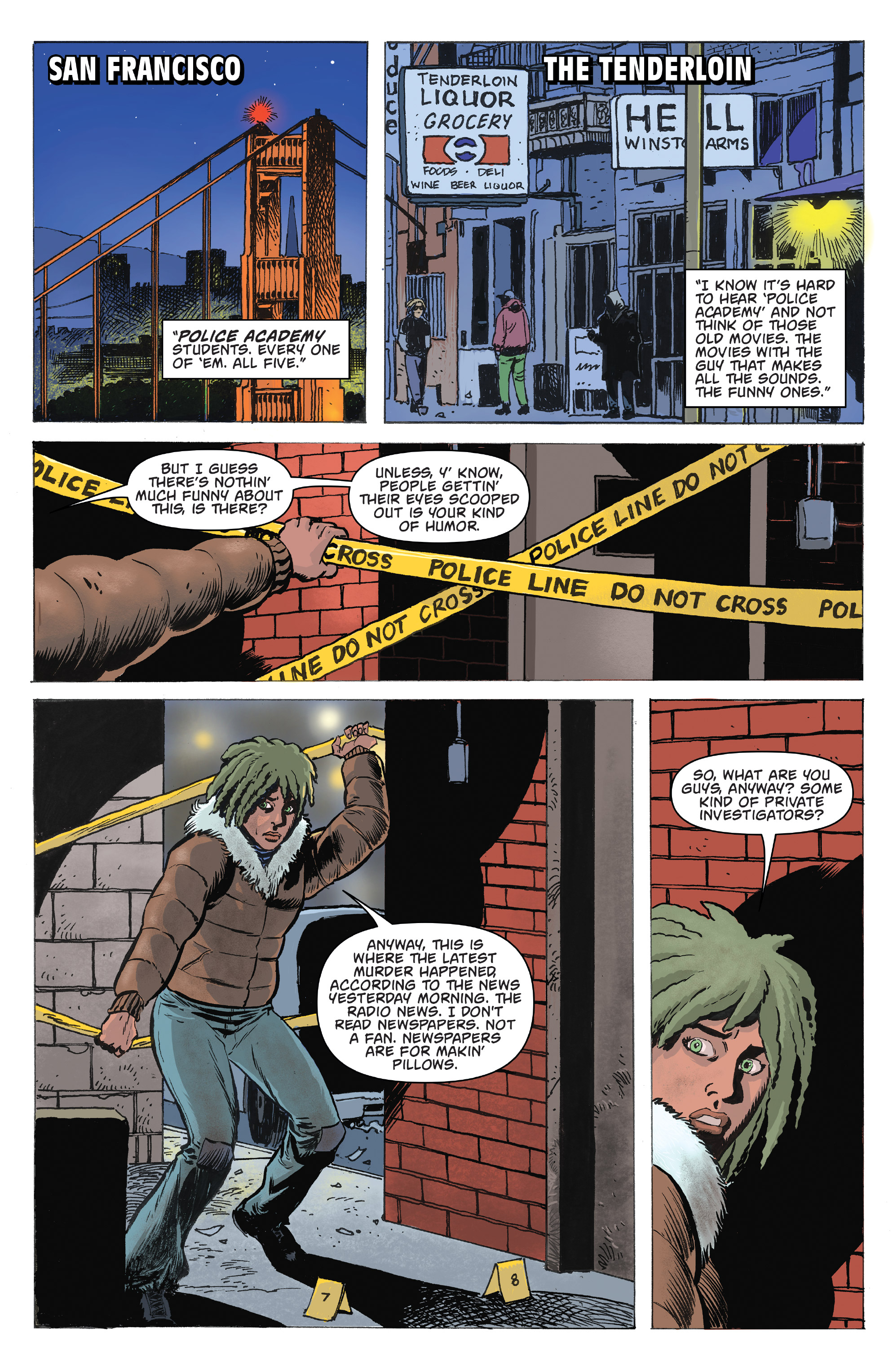 Read online Crow: Hack/Slash comic -  Issue #1 - 5