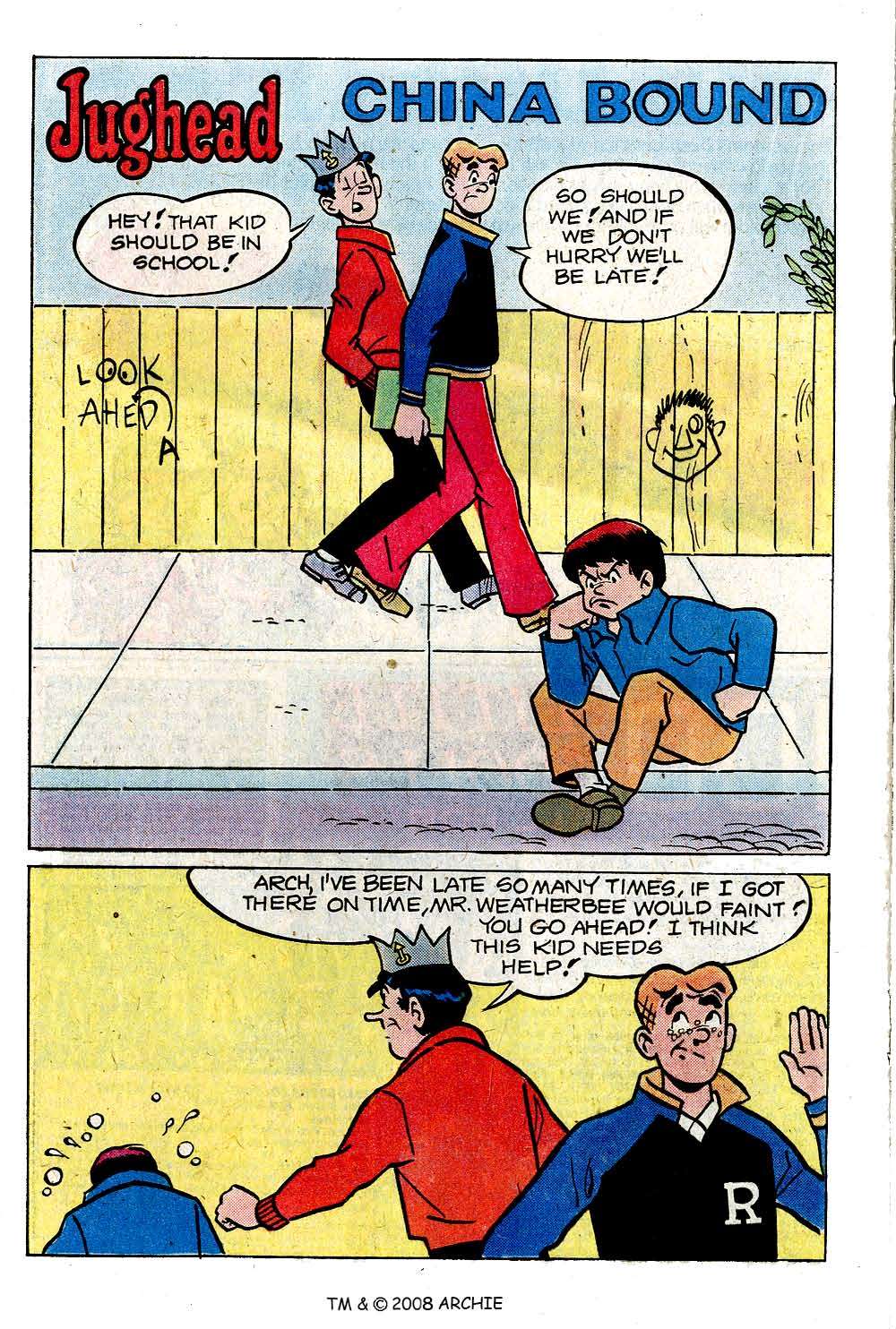 Read online Jughead (1965) comic -  Issue #285 - 20