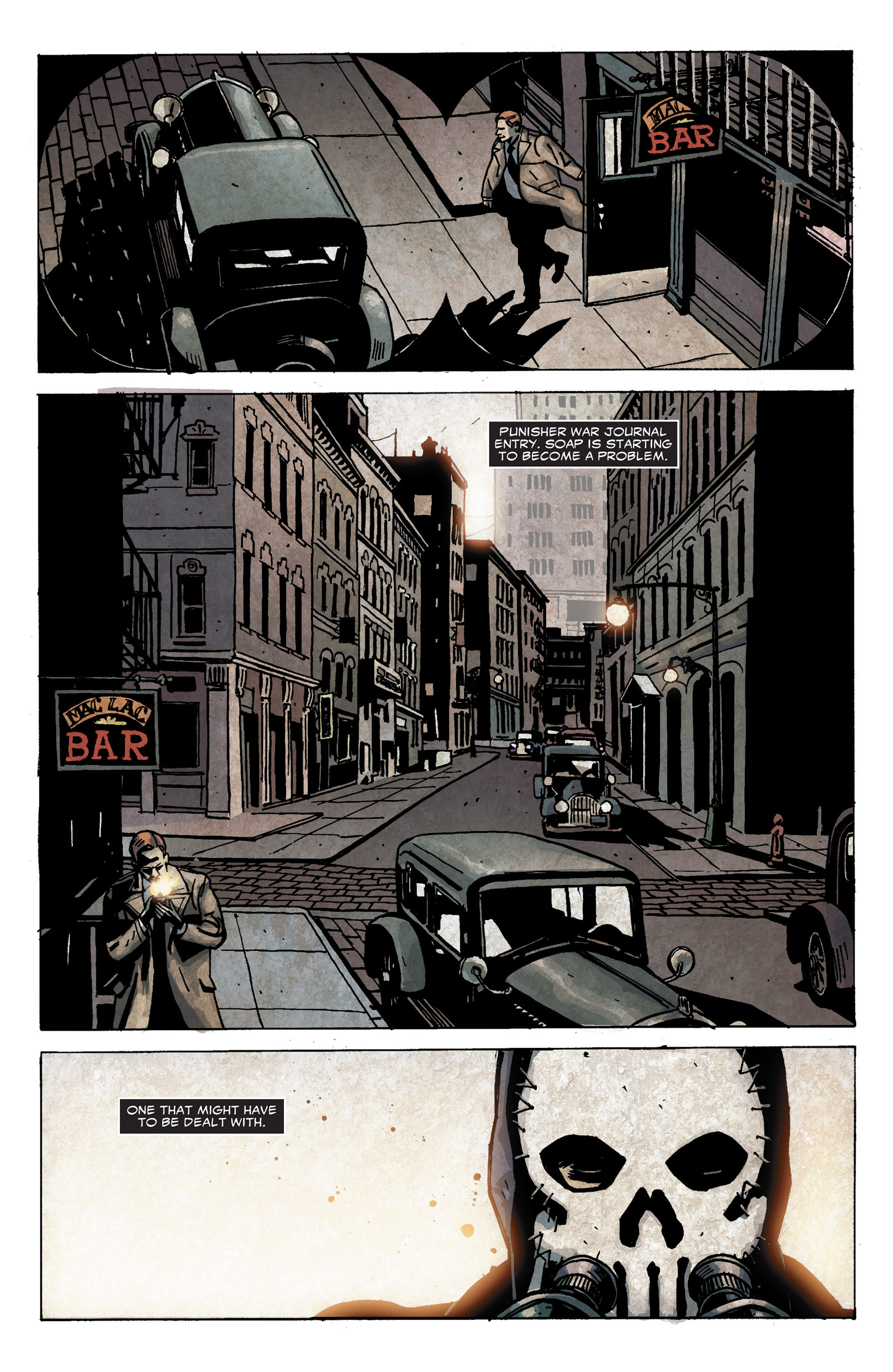 Read online Punisher Noir comic -  Issue #2 - 6