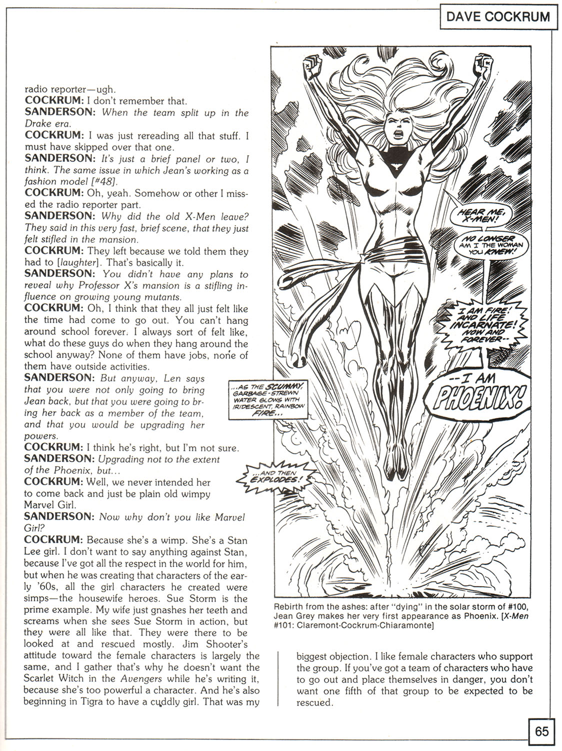 Read online The X-Men Companion comic -  Issue #1 - 65