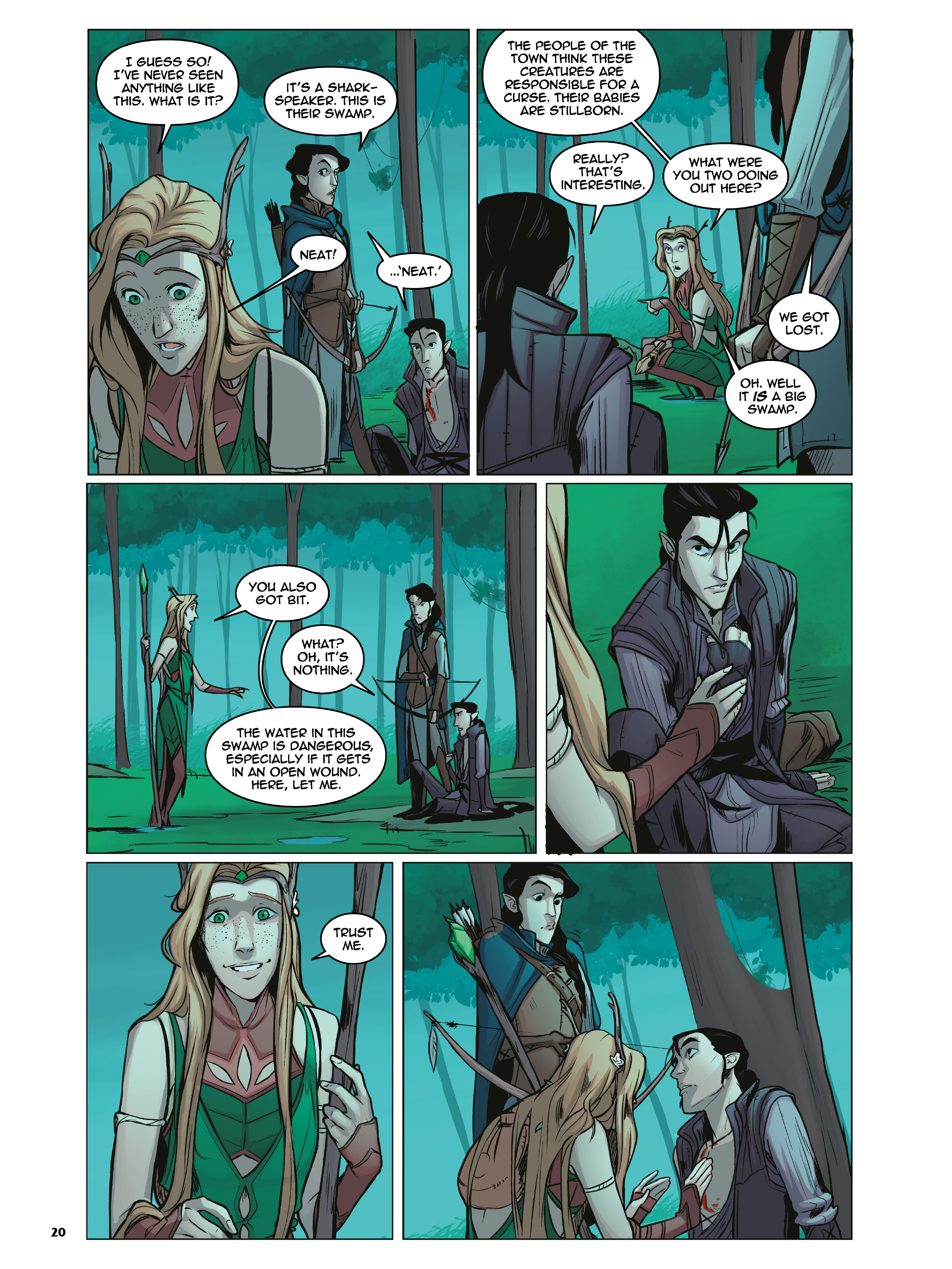 Read online Critical Role Vox Machina Origins comic -  Issue # (2019) _TPB Library Edition (Part 1) - 24
