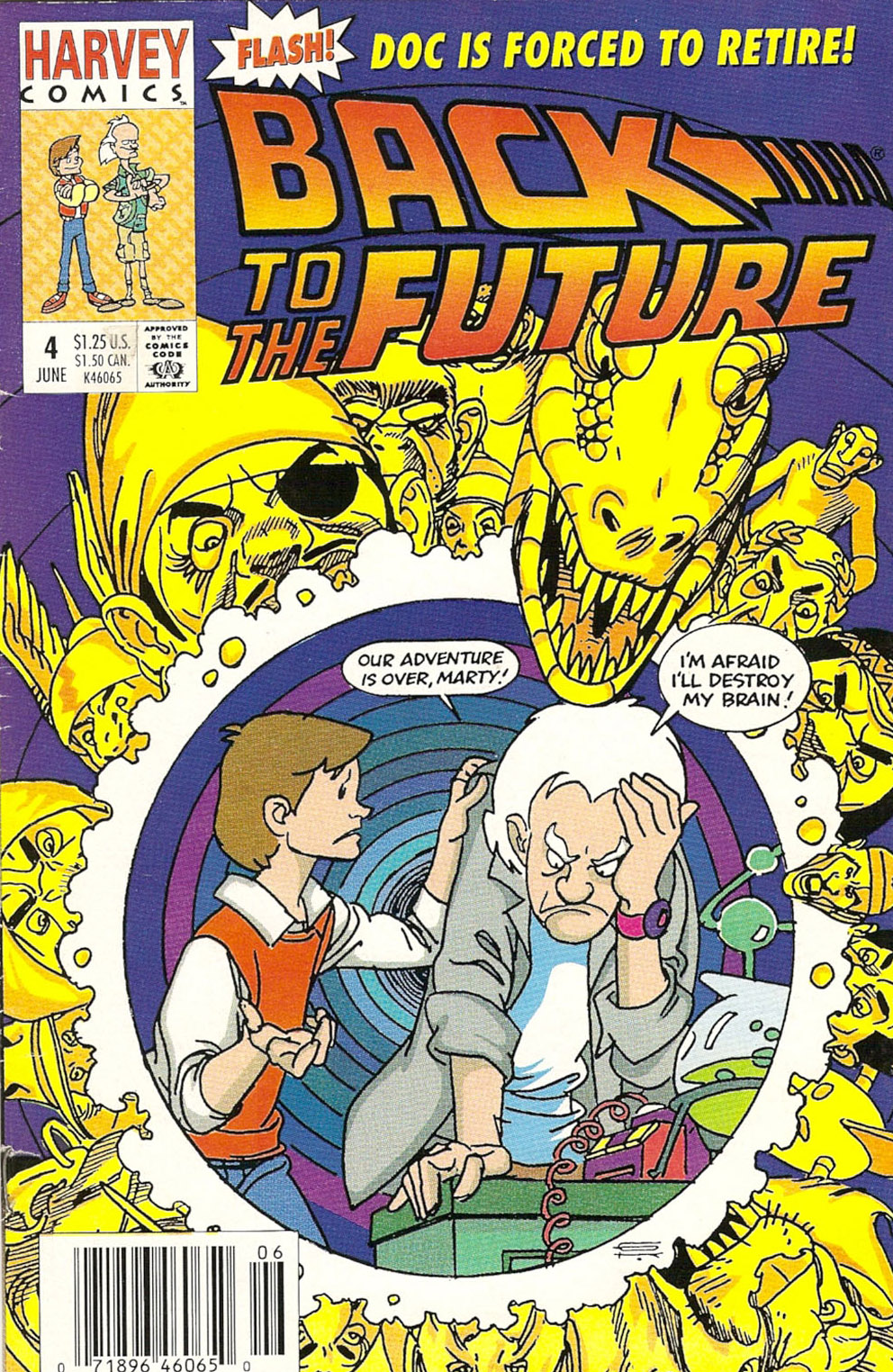 Read online Back to the Future (1991) comic -  Issue #4 - 1