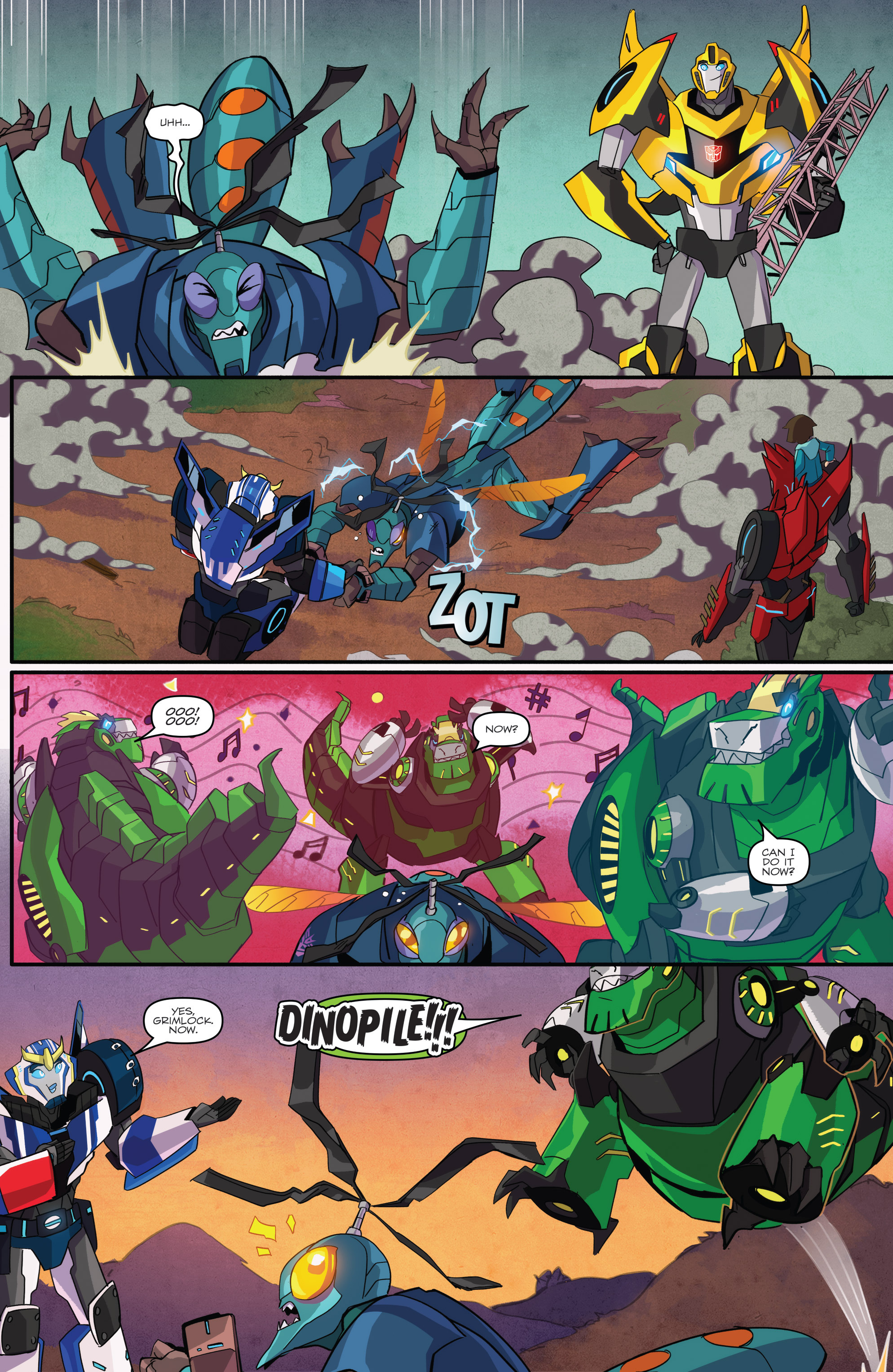 Read online Transformers: Robots In Disguise (2015) comic -  Issue #1 - 19