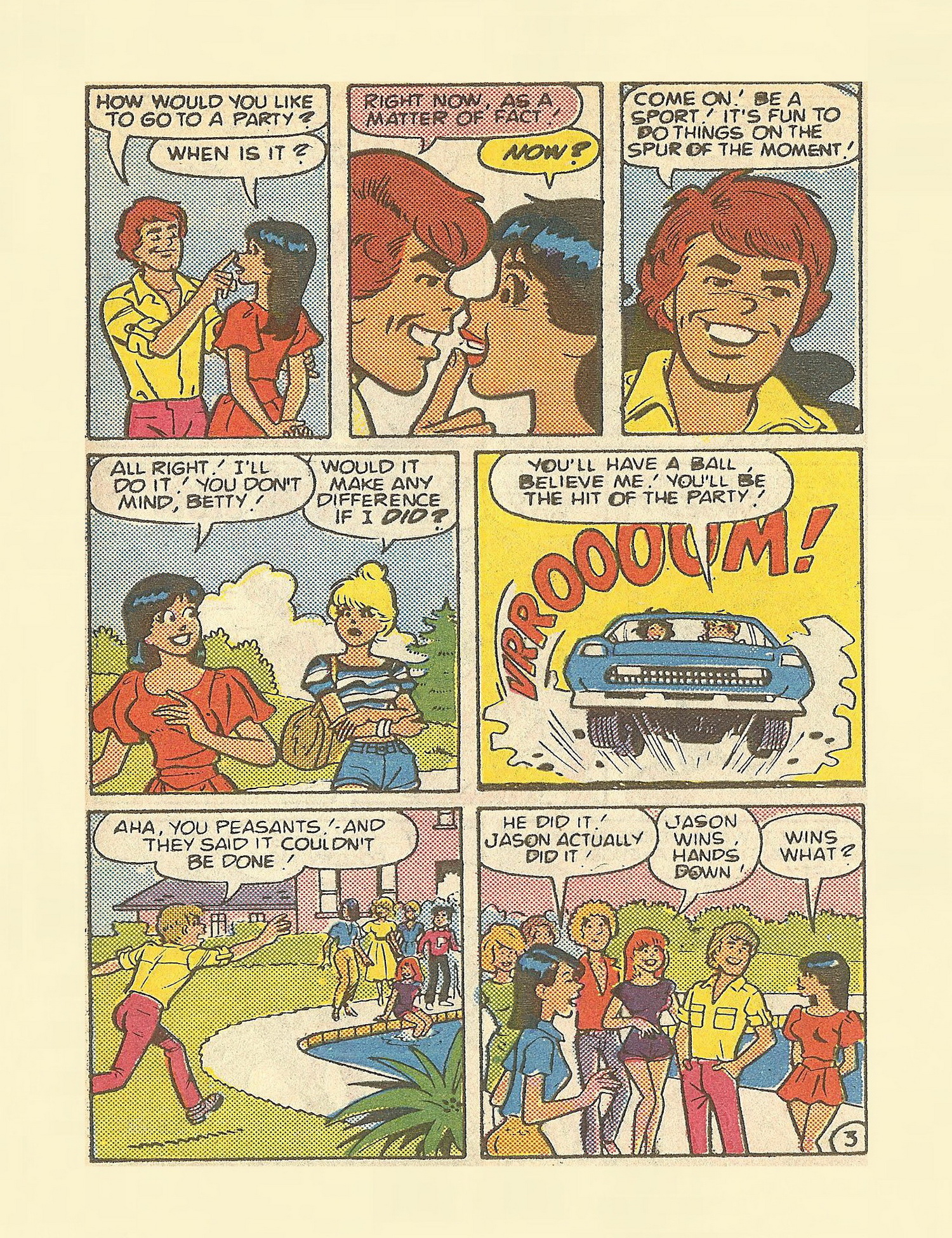 Read online Betty and Veronica Digest Magazine comic -  Issue #38 - 126