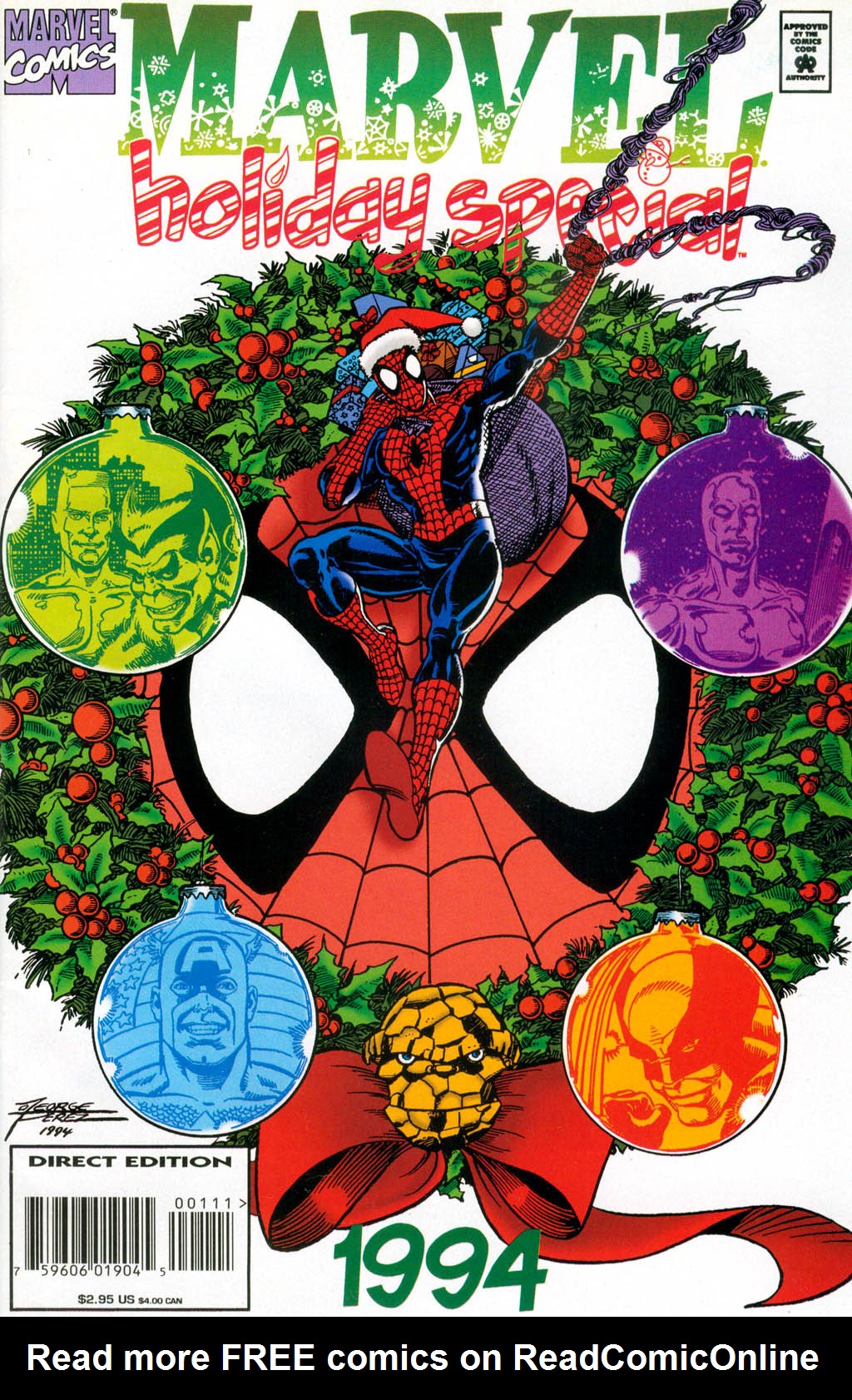Read online Marvel Holiday Special (1991) comic -  Issue #1994 - 1