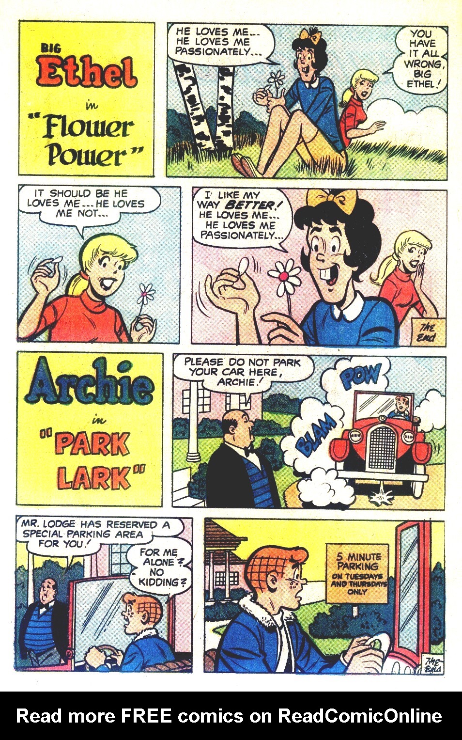 Read online Archie's Joke Book Magazine comic -  Issue #136 - 20