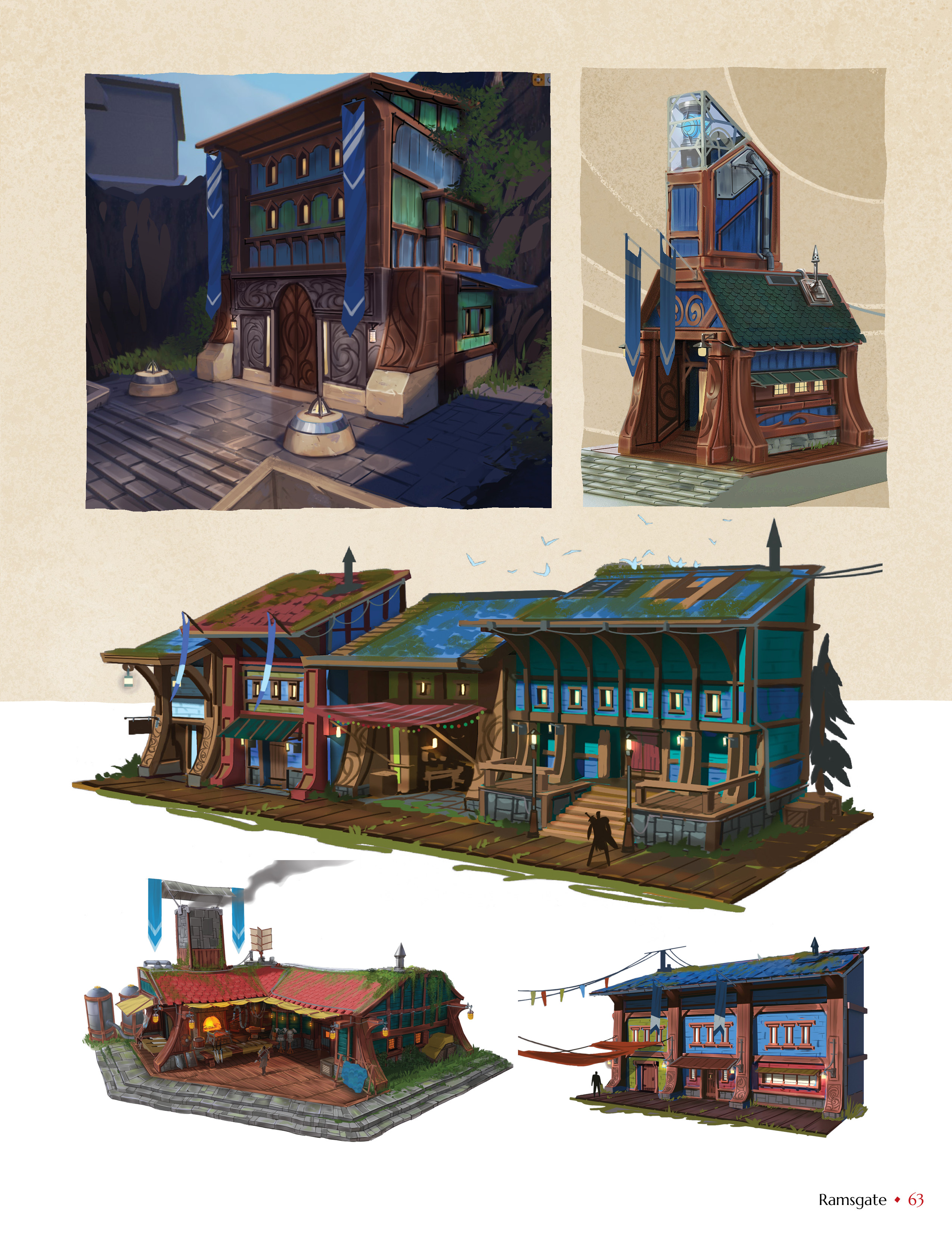 Read online The Art of Dauntless comic -  Issue # TPB - 55
