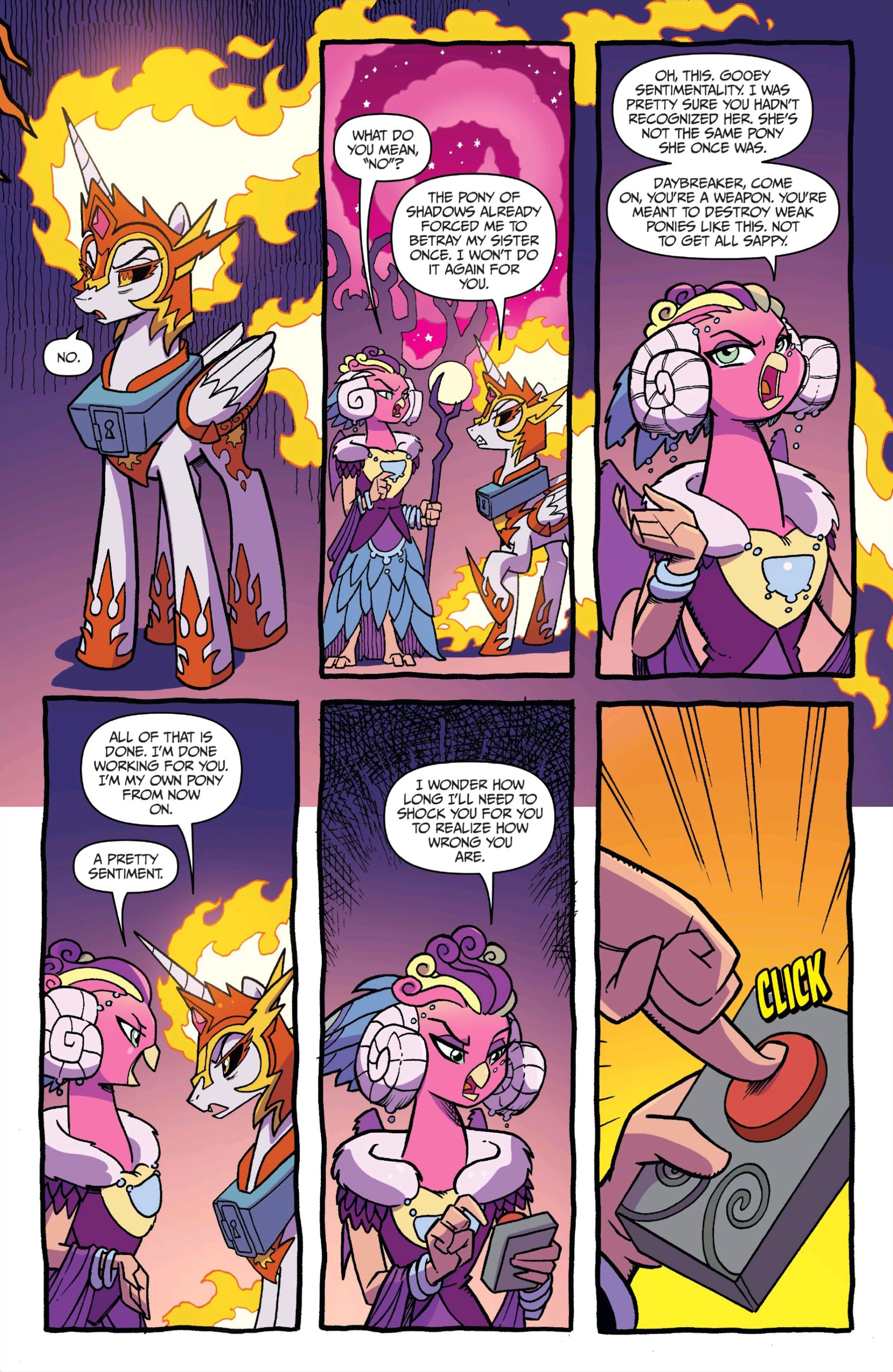 Read online My Little Pony: Nightmare Knights comic -  Issue #5 - 12