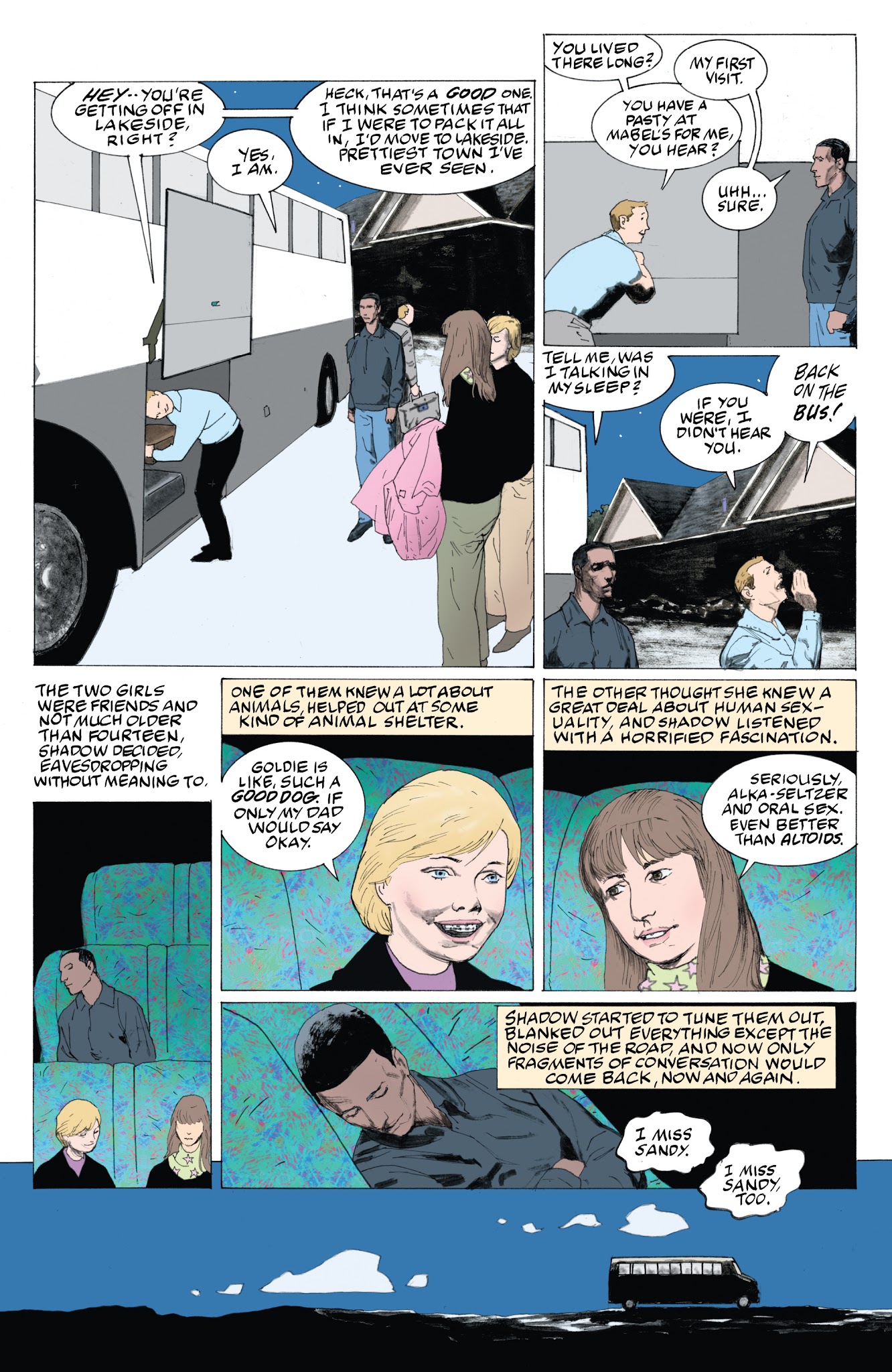 Read online American Gods: My Ainsel comic -  Issue #1 - 18