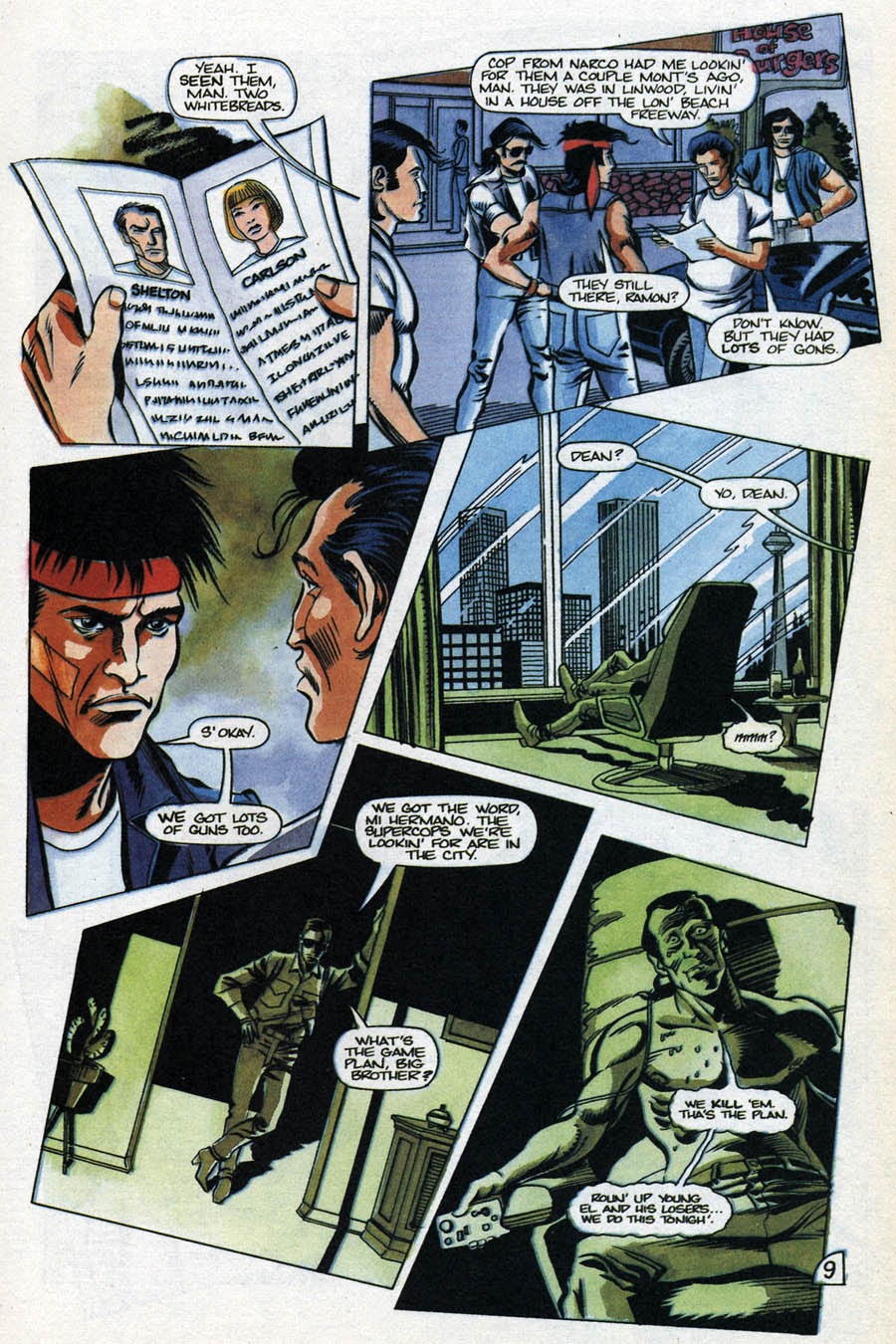 Read online Supercops comic -  Issue #3 - 10