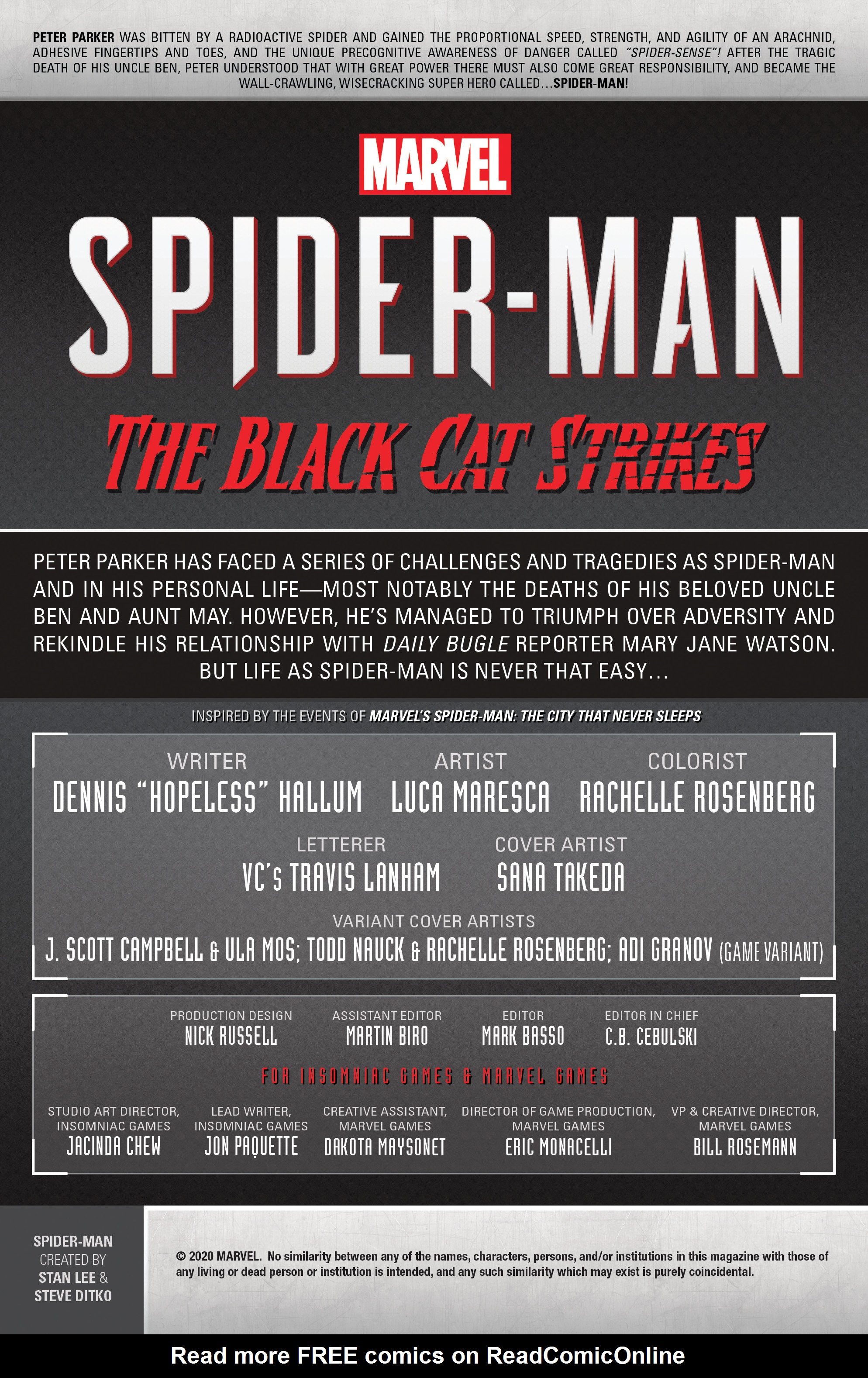 Read online Marvel's Spider-Man: The Black Cat Strikes comic -  Issue #1 - 2