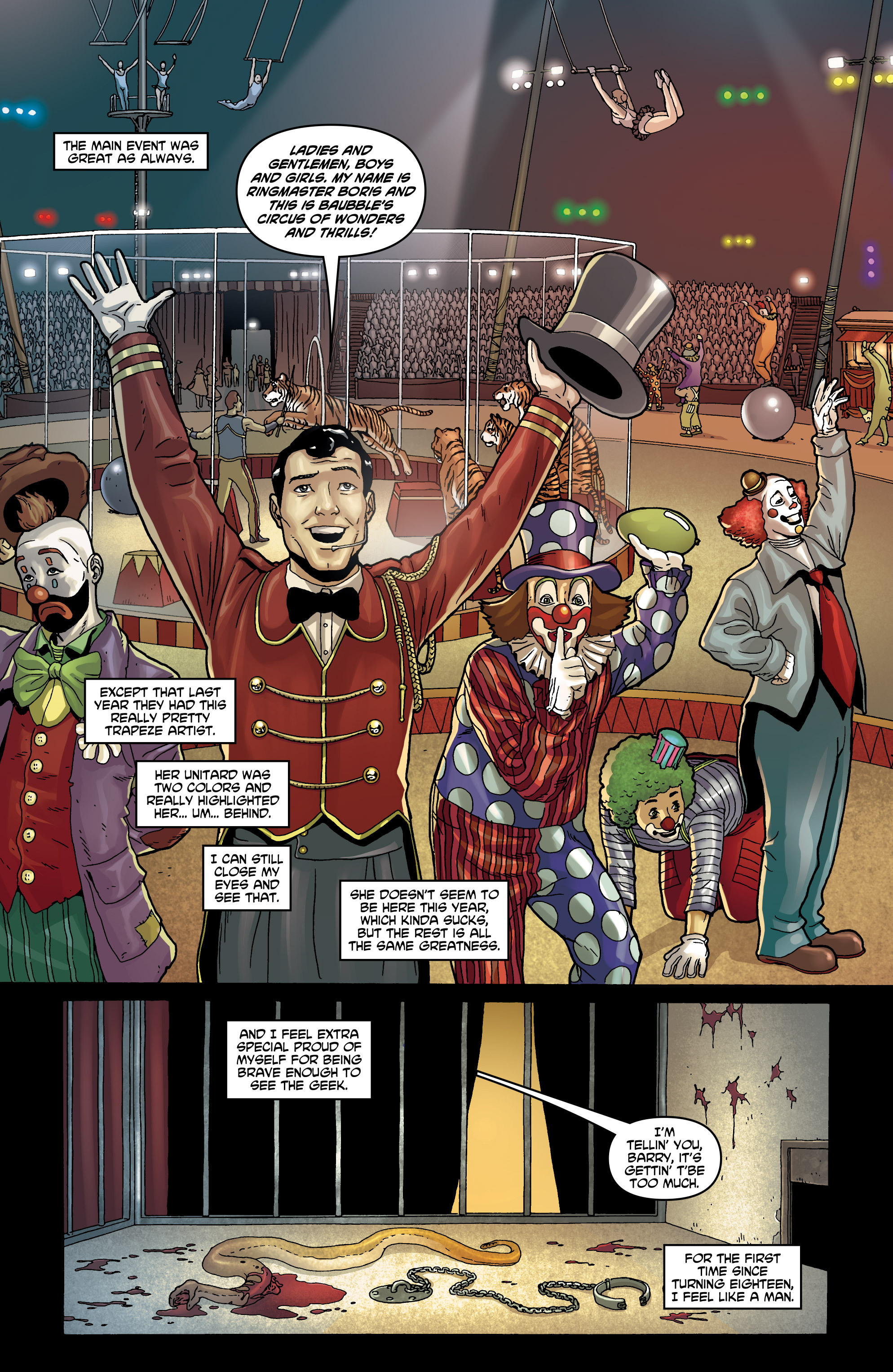 Read online Crossed: Badlands comic -  Issue #10 - 12