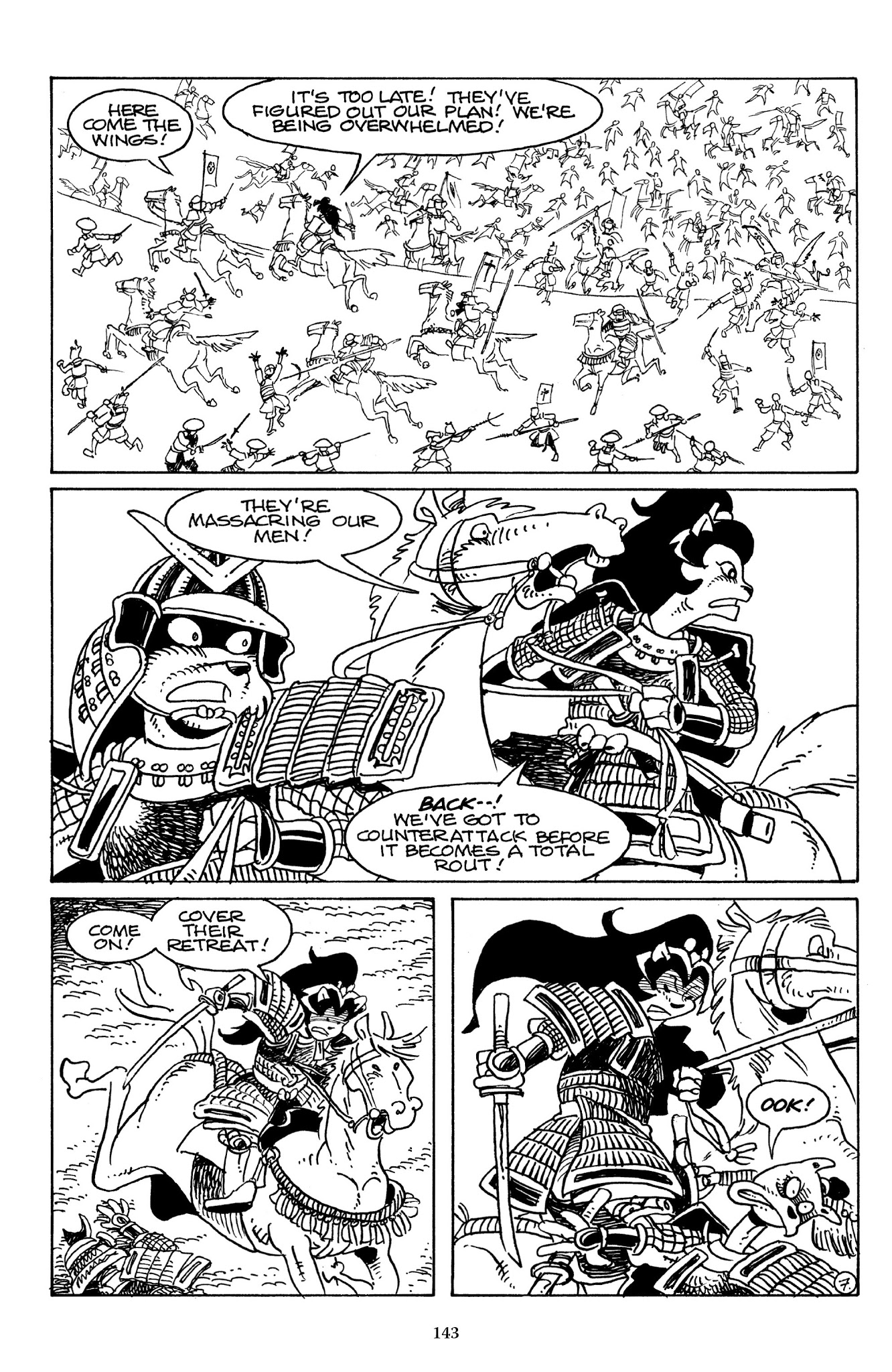 Read online The Usagi Yojimbo Saga comic -  Issue # TPB 5 - 140
