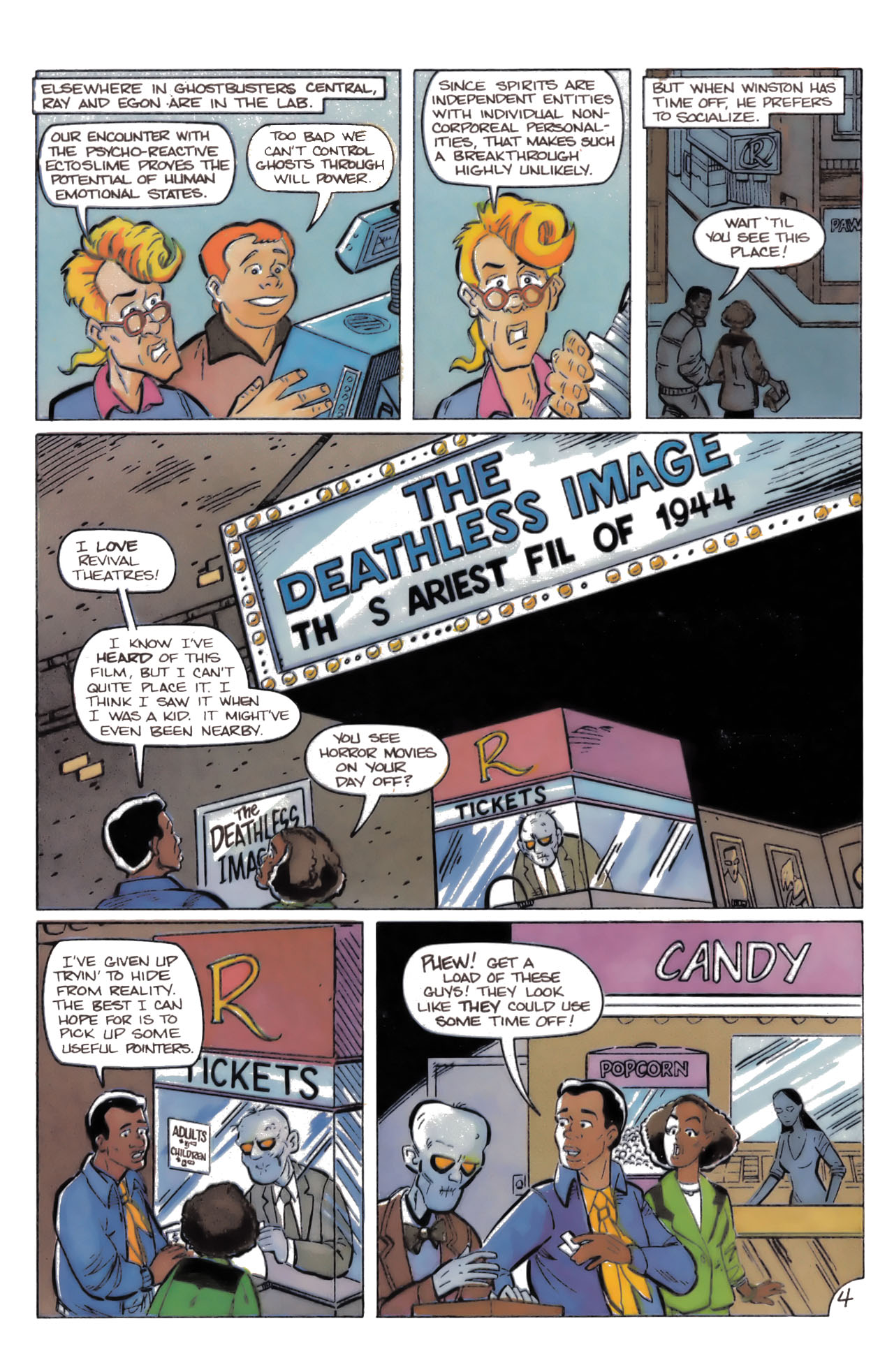 Read online Real Ghostbusters comic -  Issue #23 - 6