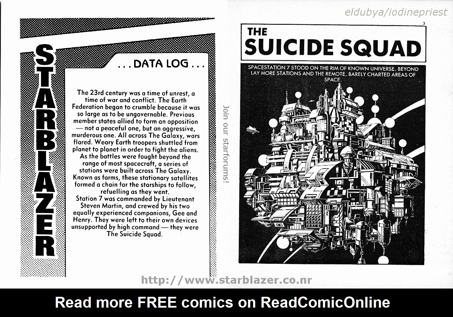 Read online Starblazer comic -  Issue #154 - 3