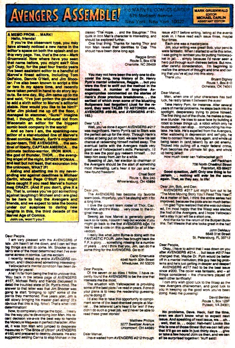 Read online The Avengers (1963) comic -  Issue #222 - 24