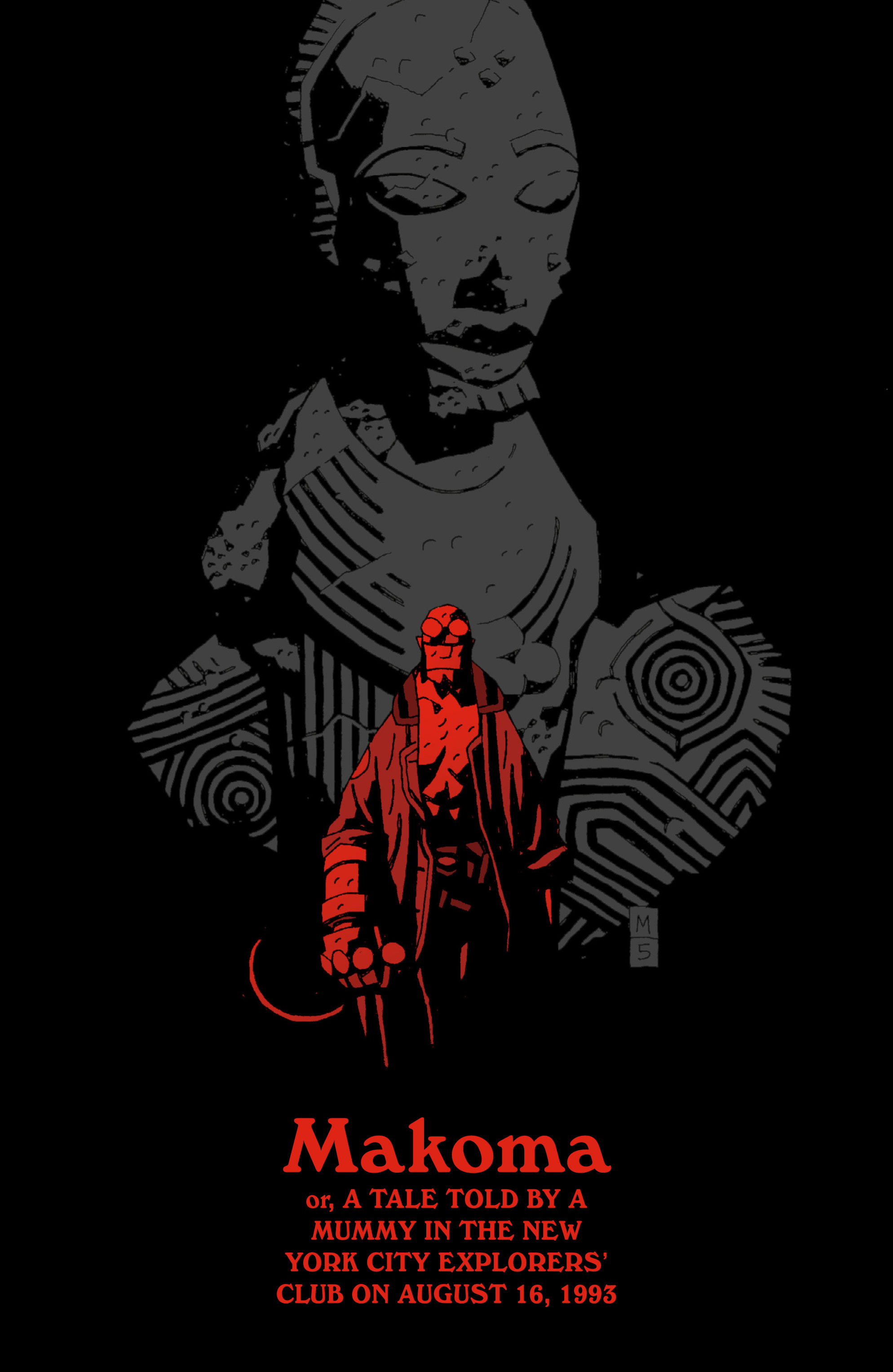 Read online Hellboy comic -  Issue #7 - 83
