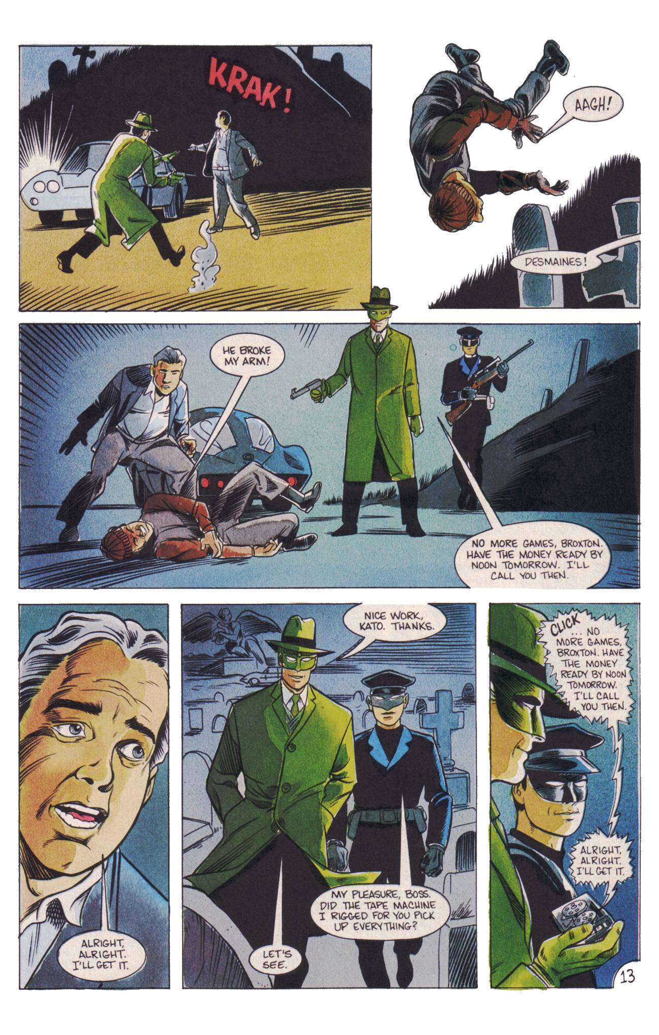 Read online The Green Hornet (1989) comic -  Issue #3 - 14